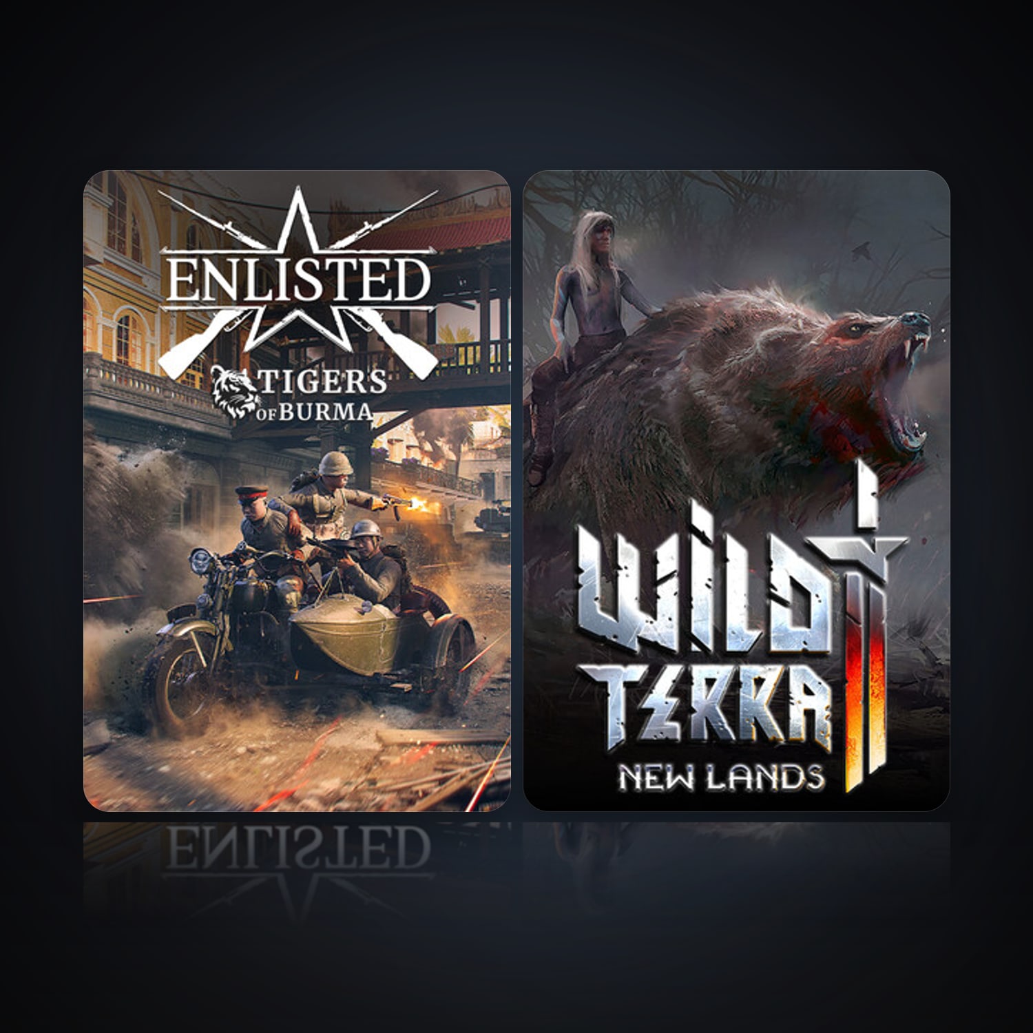 Enlisted & Wild Terra 2: New Lands — HabibiAccounts