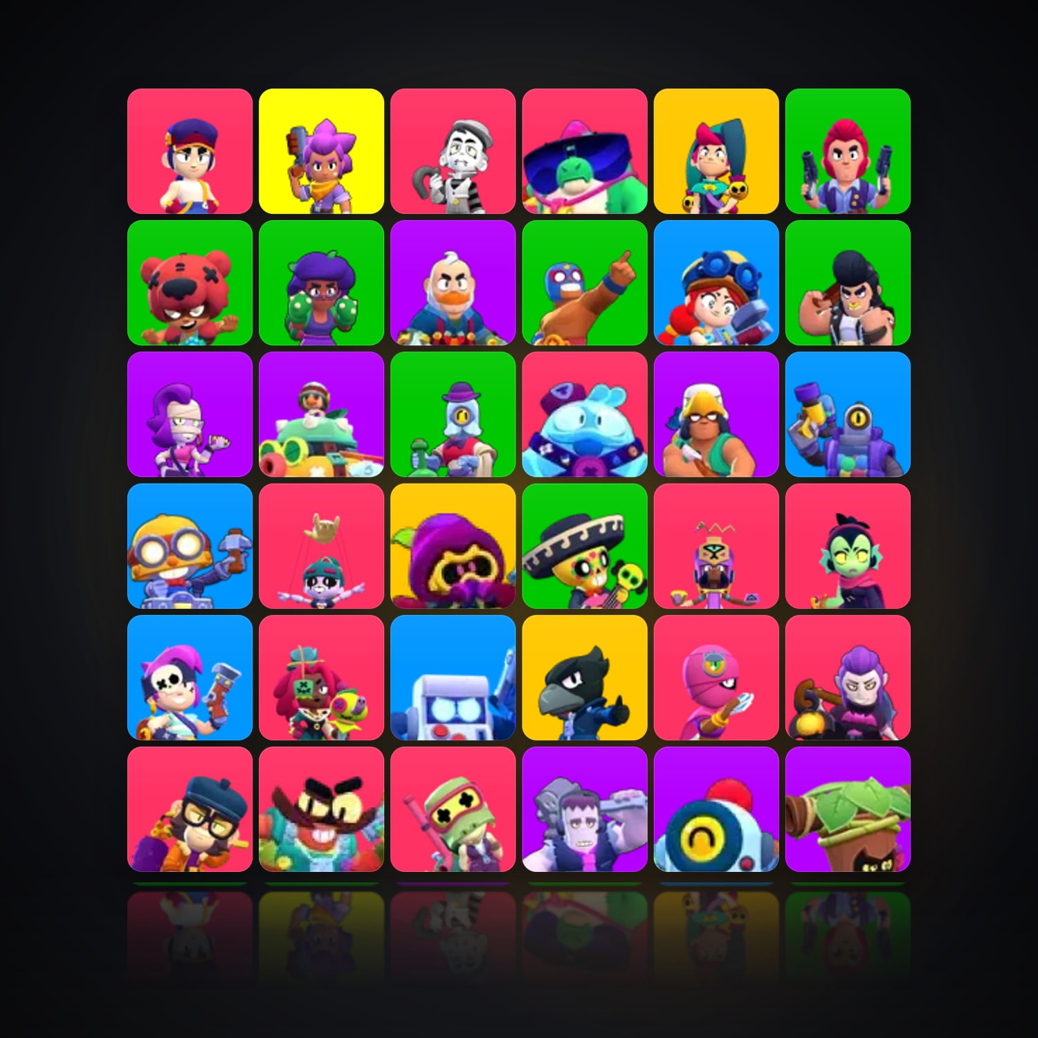 42 Brawlers | 3.3K Trophies — HabibiAccounts