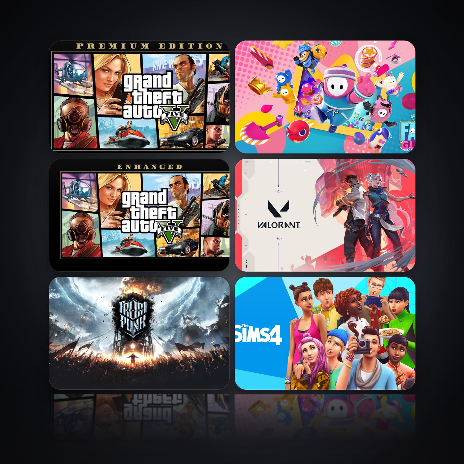 Grand Theft Auto V & Fall Guys | 21 Games — HabibiAccounts