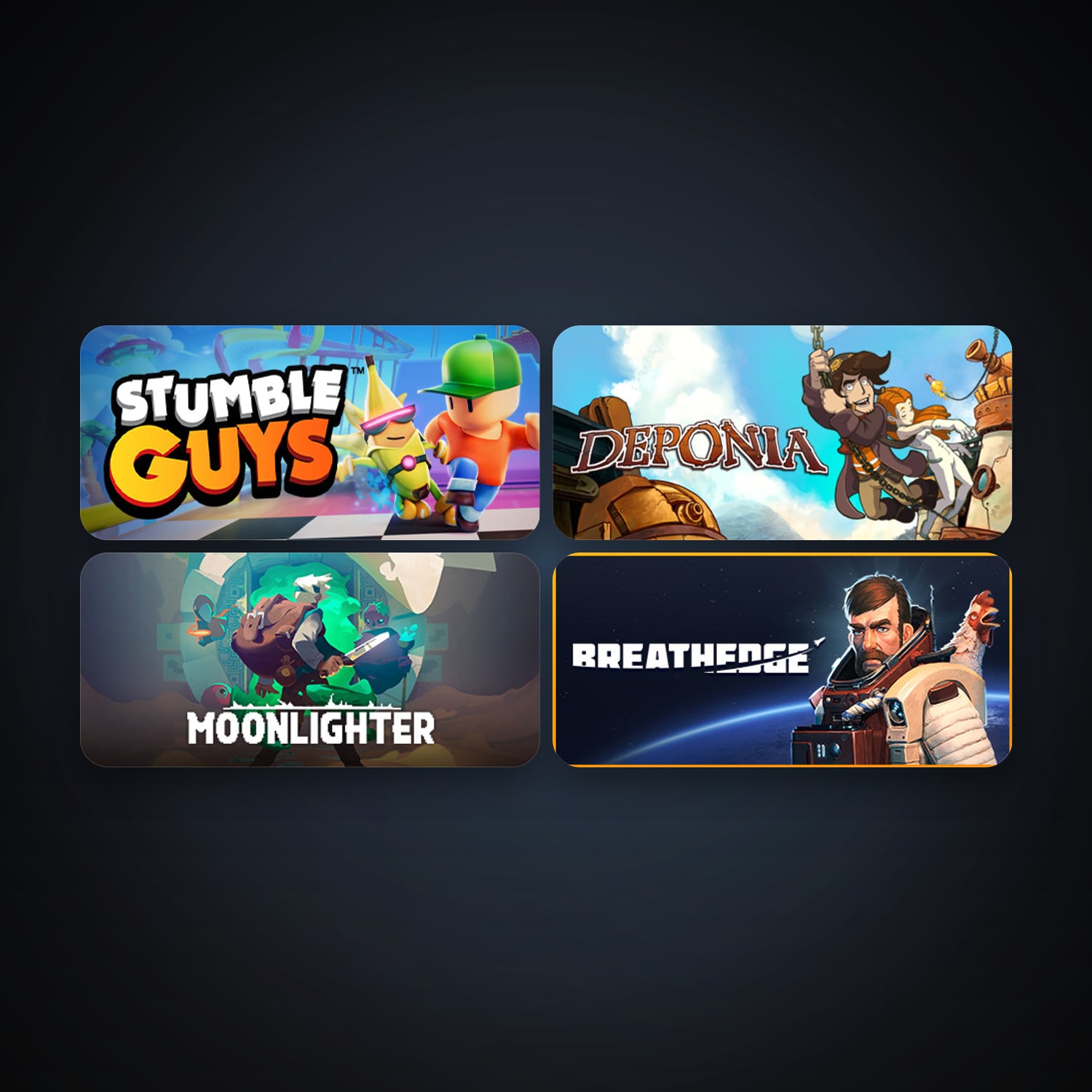 Stumble Guys & Deponia | Clean — HabibiAccounts