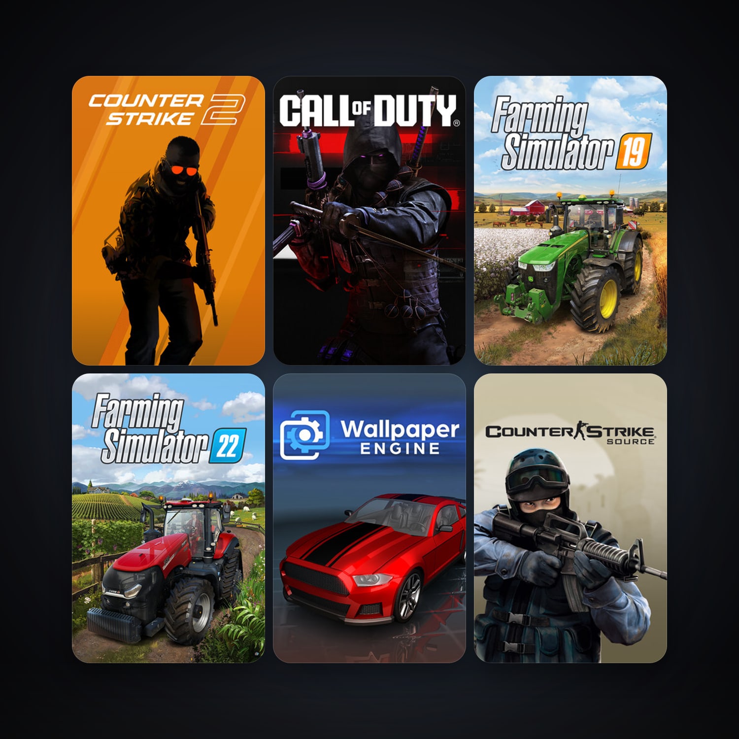 Counter-Strike: Source + CS2 Prime, 34 games, Steam 10, clean — HabibiAccounts