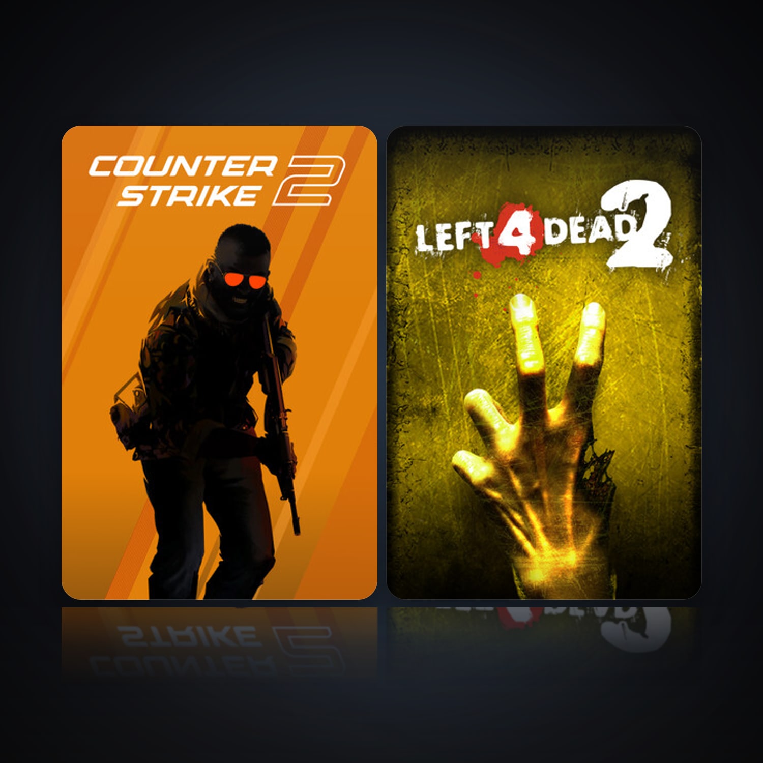 هالحساب ستيم فلين، Left 4 Dead 2 وCS2 Prime، 2 لعبة، صامد واضح — HabibiAccounts