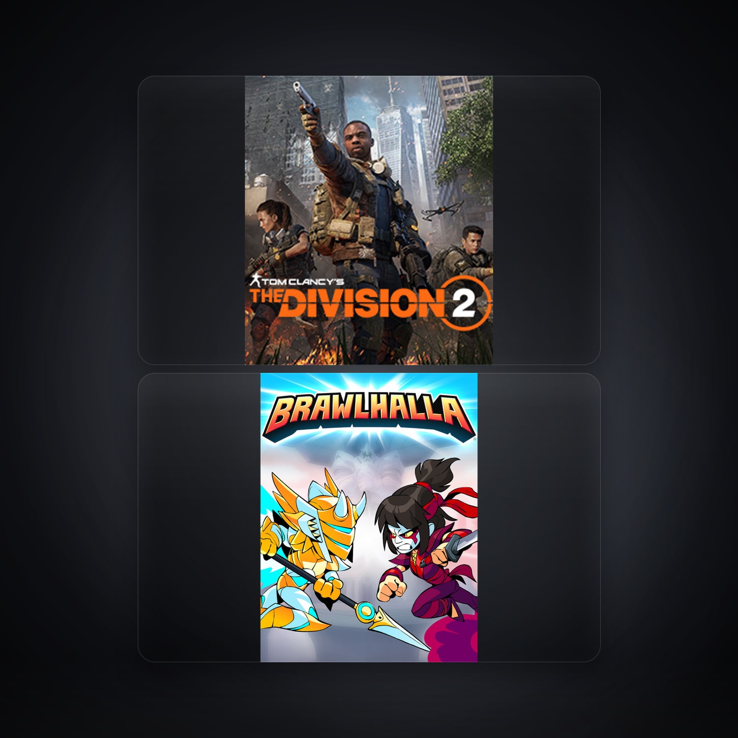 Ubisoft Tom Clancy's The Division 2 + Brawlhalla — BR — HabibiAccounts