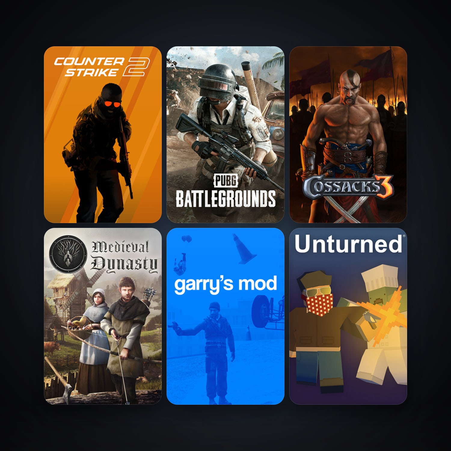 CS2 Prime + Garry's Mod, 22 games, clean — HabibiAccounts