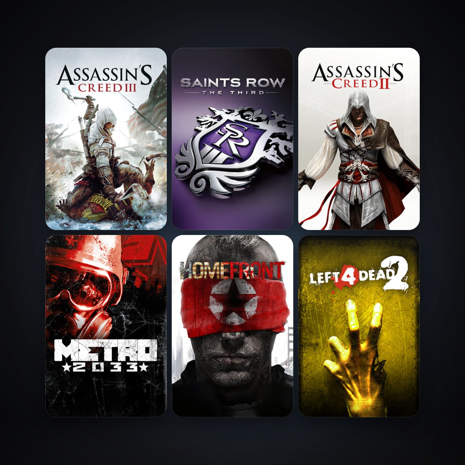 Left 4 Dead 2 + Company of Heroes, 25 games, clean — HabibiAccounts