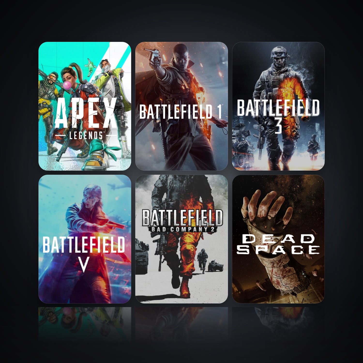 Apex Legends & Battlefield 1 | 9 Games | Apex Lvl 11 — HabibiAccounts