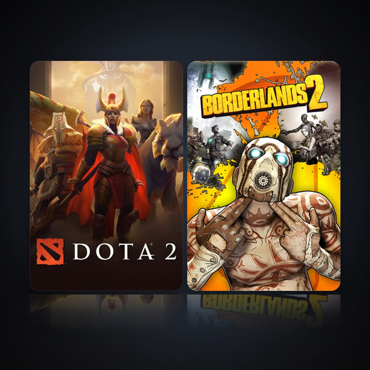 Dota 2 & Borderlands 2 — HabibiAccounts