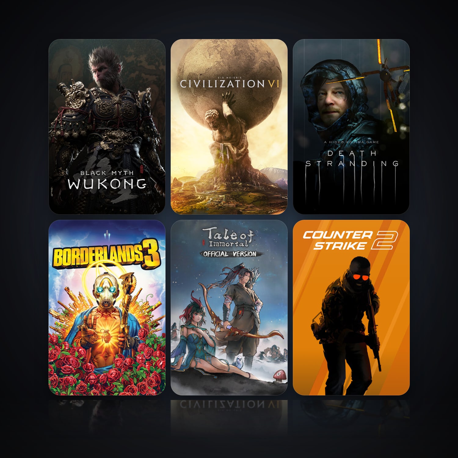 Black Myth: Wukong & Sid Meier's Civilization VI | 19 Games | Clean — HabibiAccounts