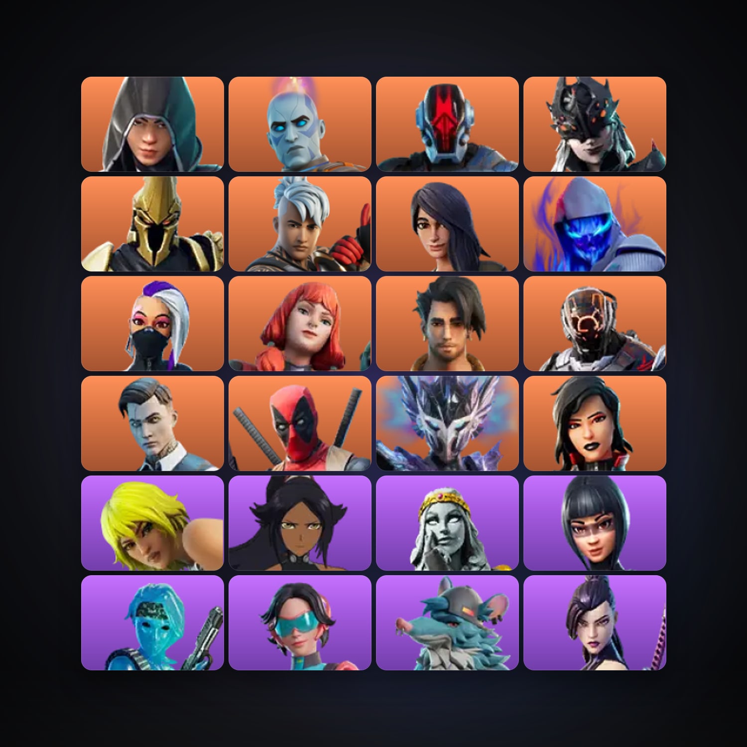Fortnite | 113 Skins | 2K V-Bucks | Level 1735 | 165 Wins — HabibiAccounts