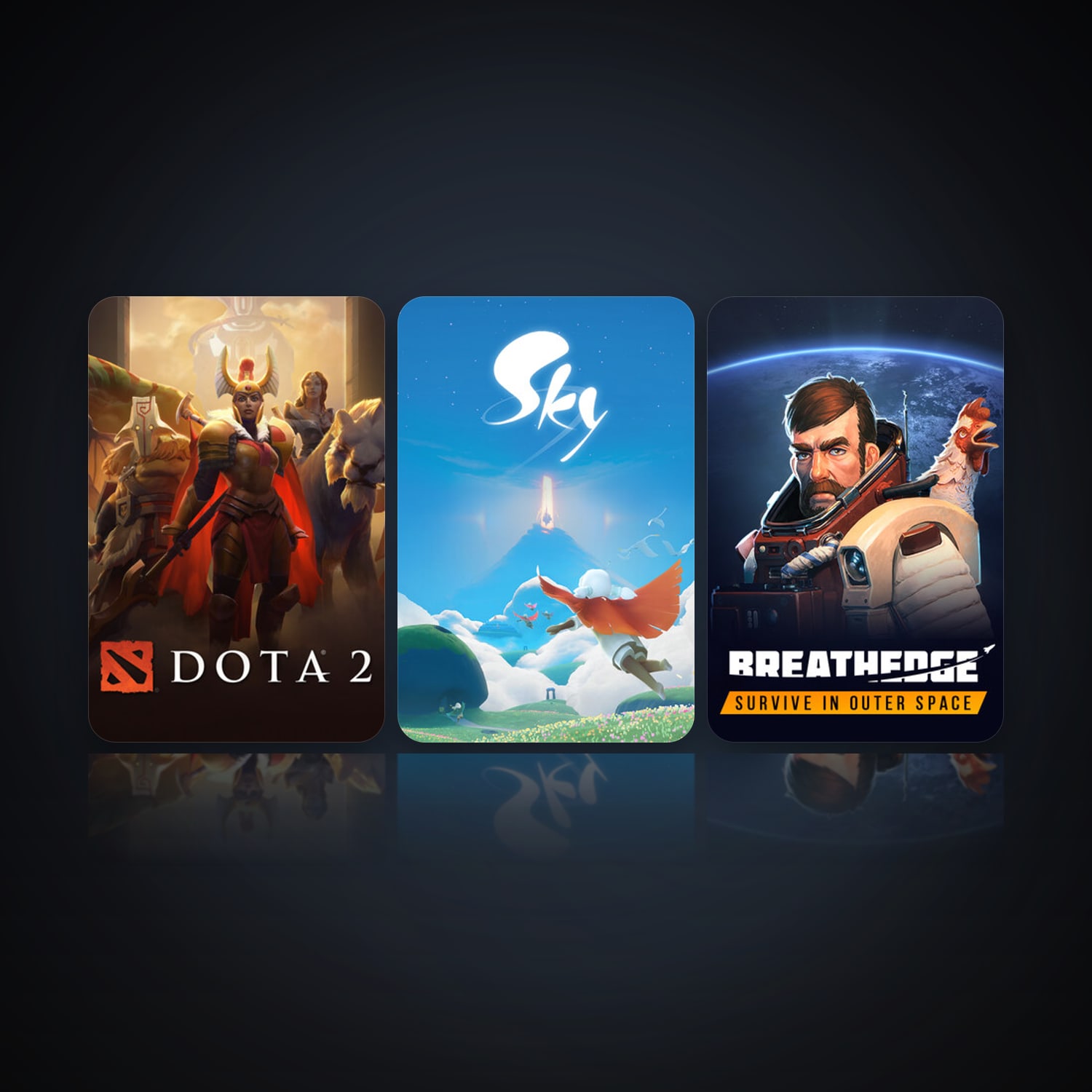 Dota 2 & Sky: Children of the Light — HabibiAccounts
