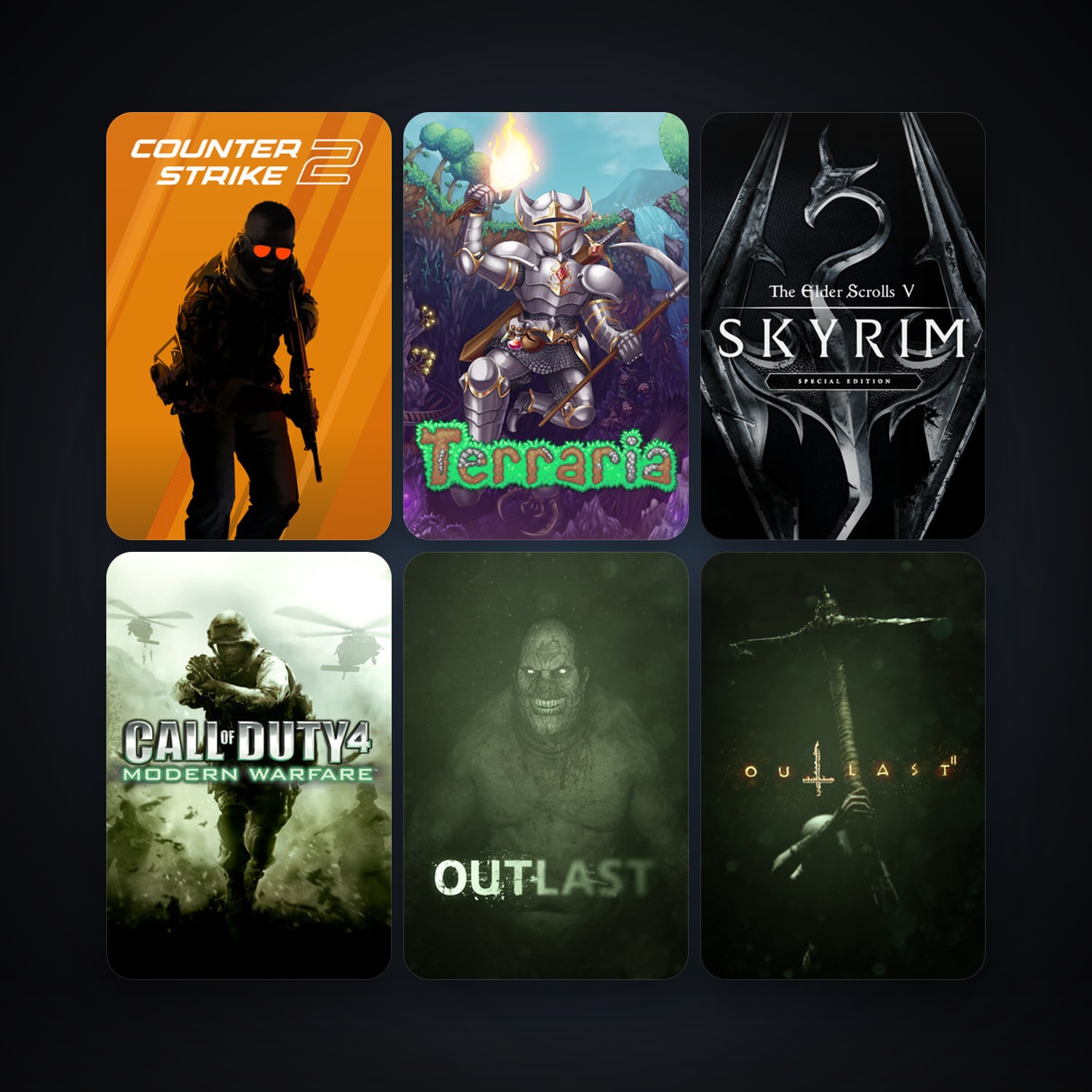 Steam account — CS2 Prime + Call of Duty 4: Modern Warfare, 35 games, Steam 23, clean — HabibiAccounts
