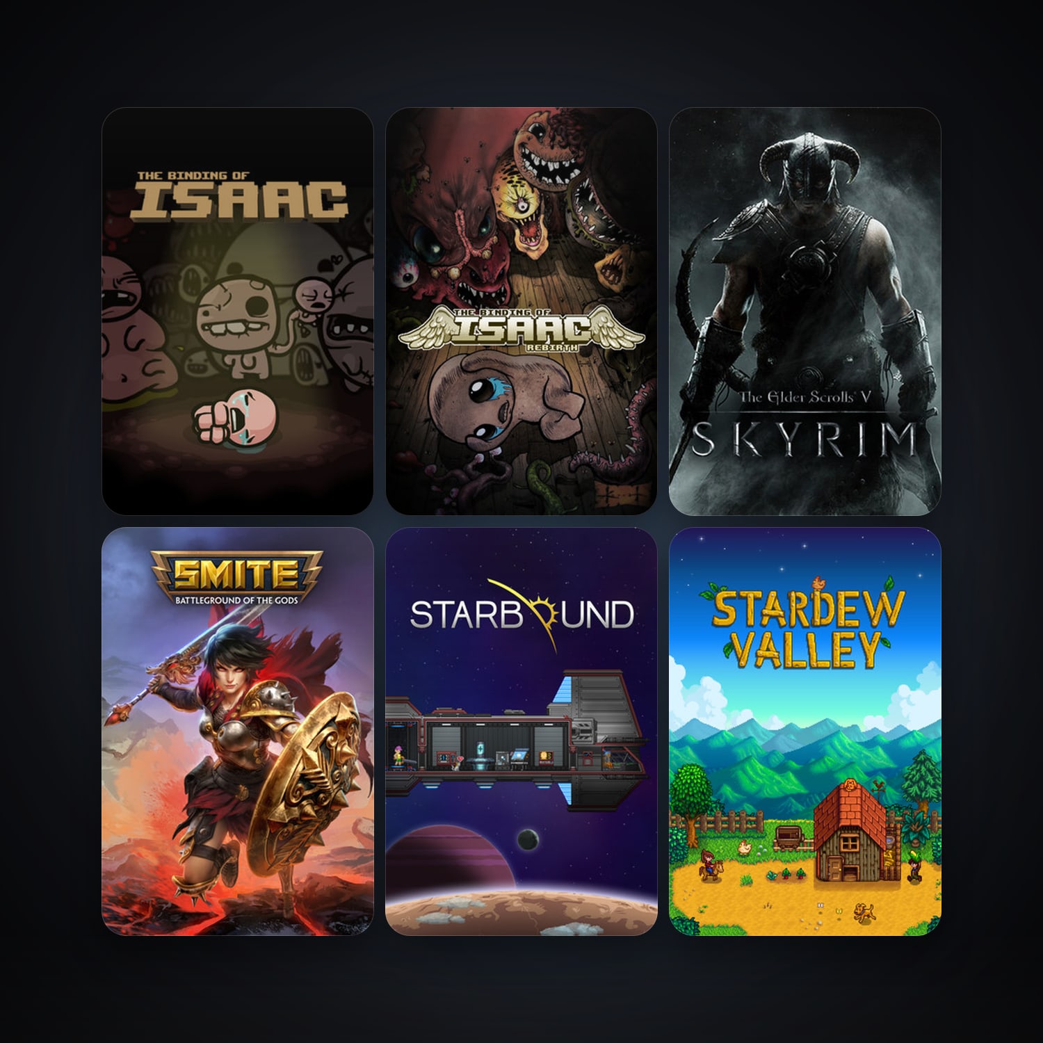 The Elder Scrolls V: Skyrim + The Binding of Isaac, 337 games, Steam 11, clean — HabibiAccounts