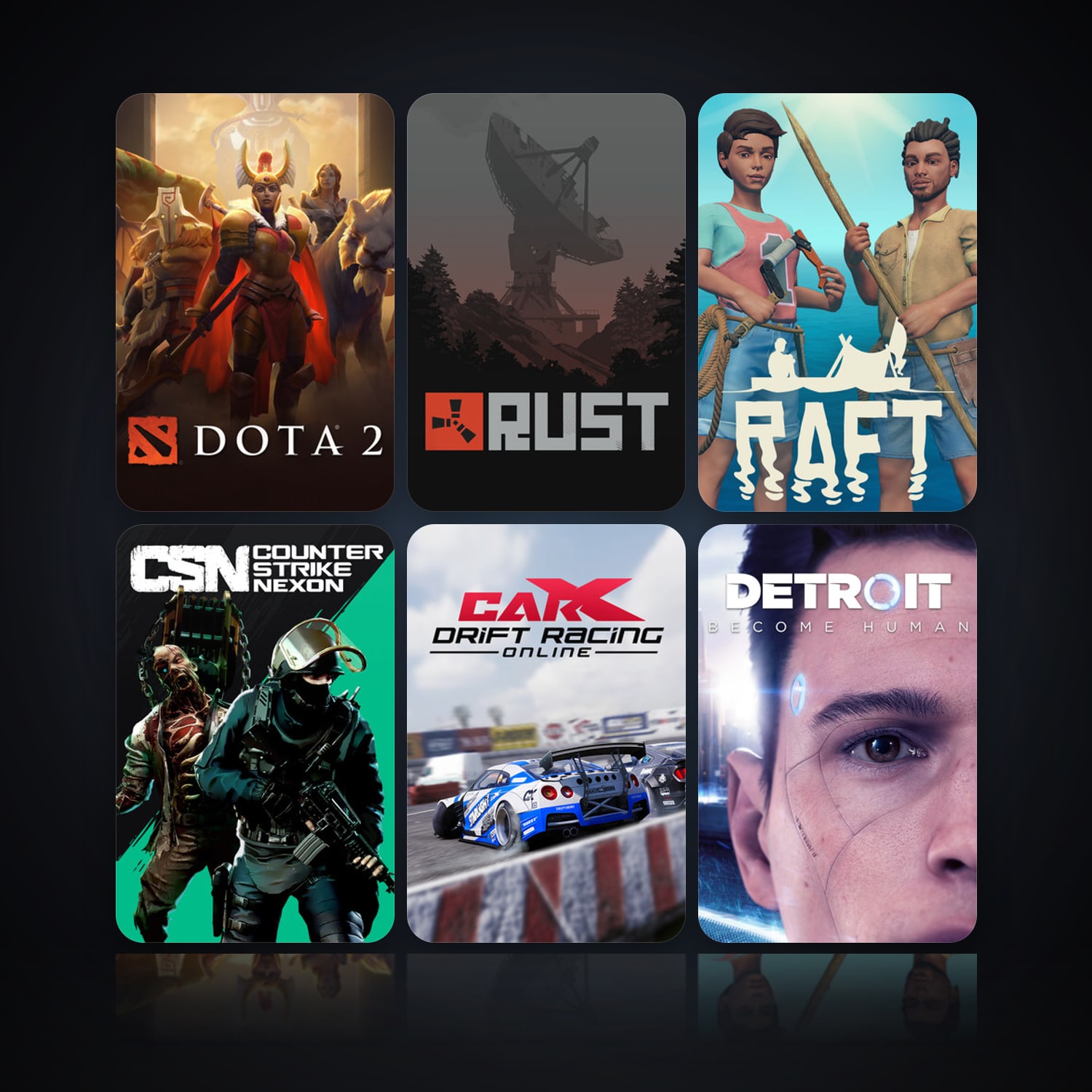 Free CS2 (No Prime) & Dota 2 | 16 Games | Clean — HabibiAccounts