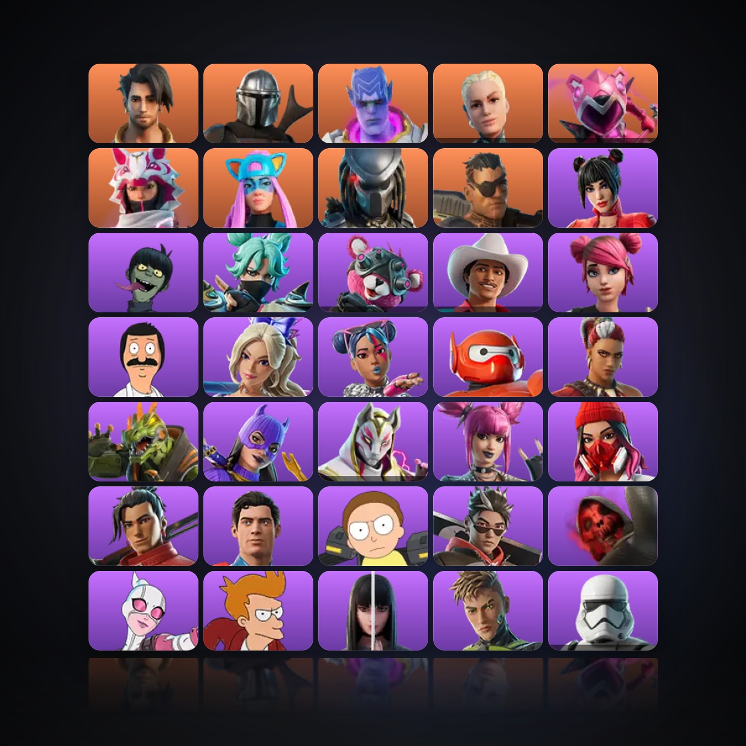 Fortnite | 120 Skins | 700 V-Bucks | Level 2337 | 185 Wins — HabibiAccounts