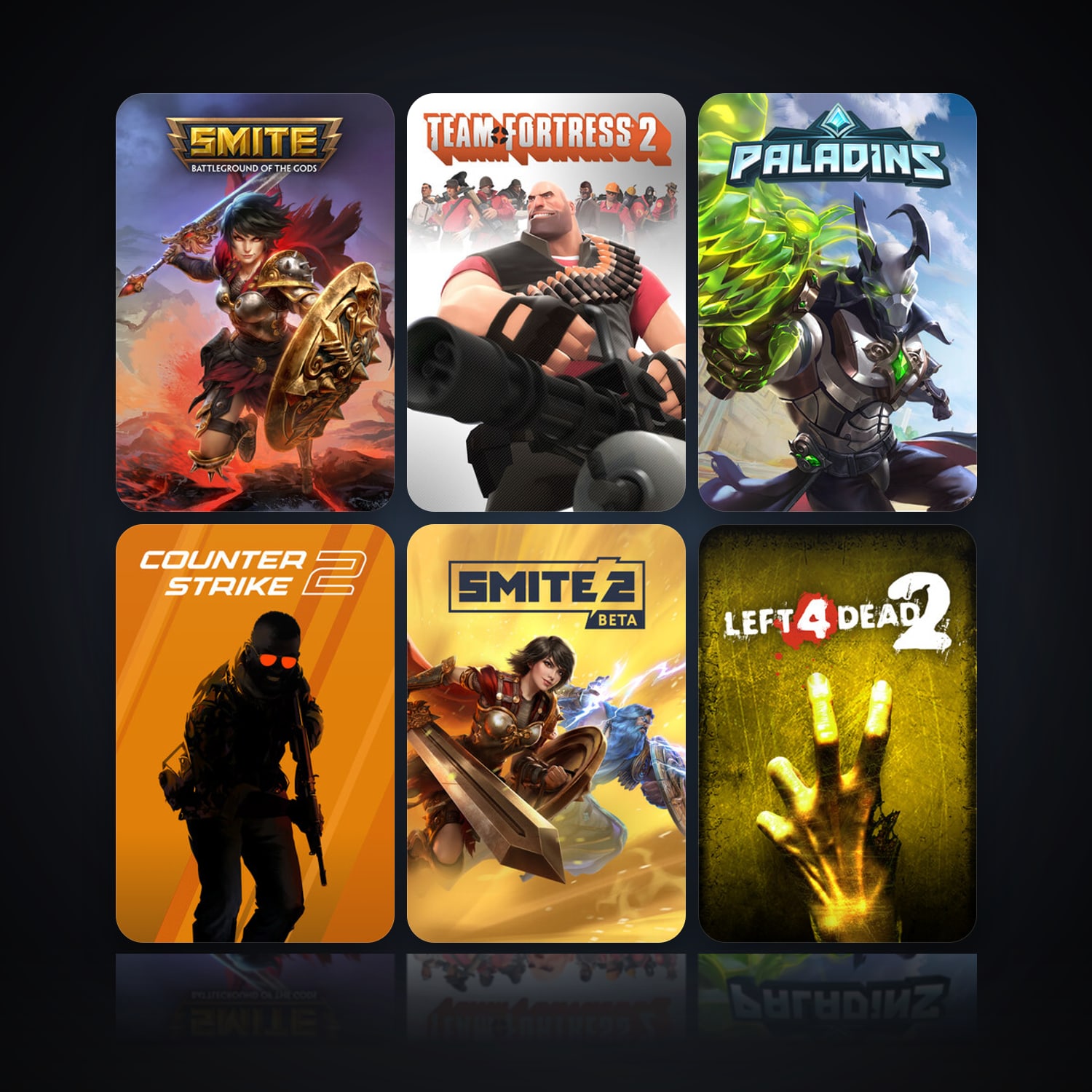 SMITE & Team Fortress 2 | Level 10 | 68 Games | Clean — HabibiAccounts