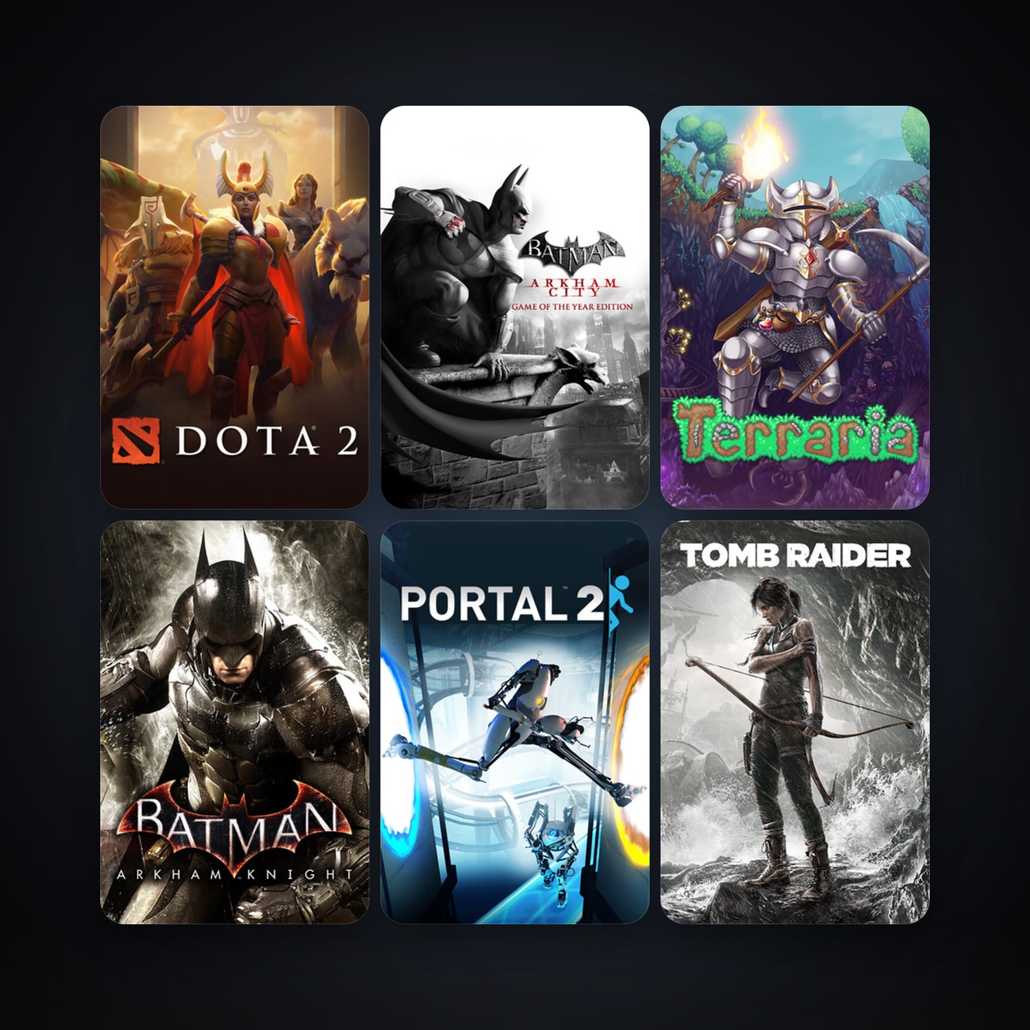 Dota 2 + Portal 2, 23 games, clean — HabibiAccounts