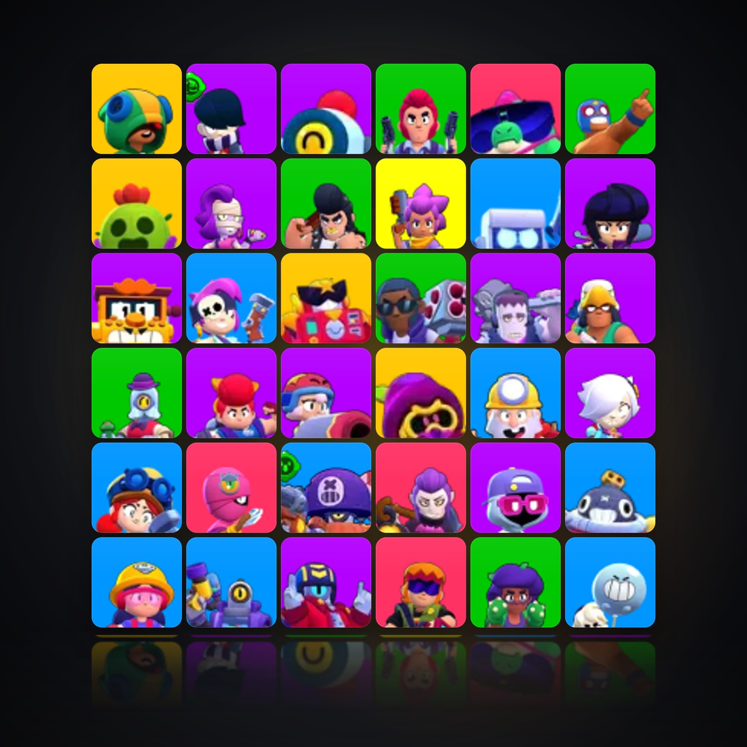 61 Brawlers | 8.2K Trophies — HabibiAccounts
