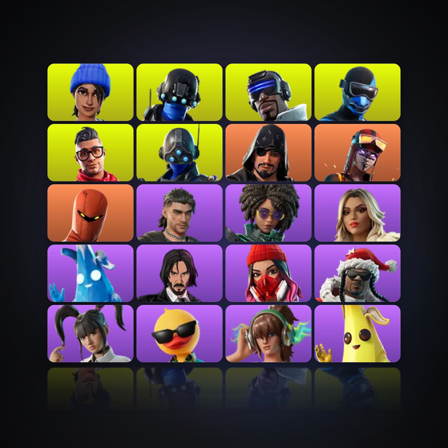 Fortnite | 24 Skins | 1K V-Bucks | Level 748 | 53 Wins — HabibiAccounts