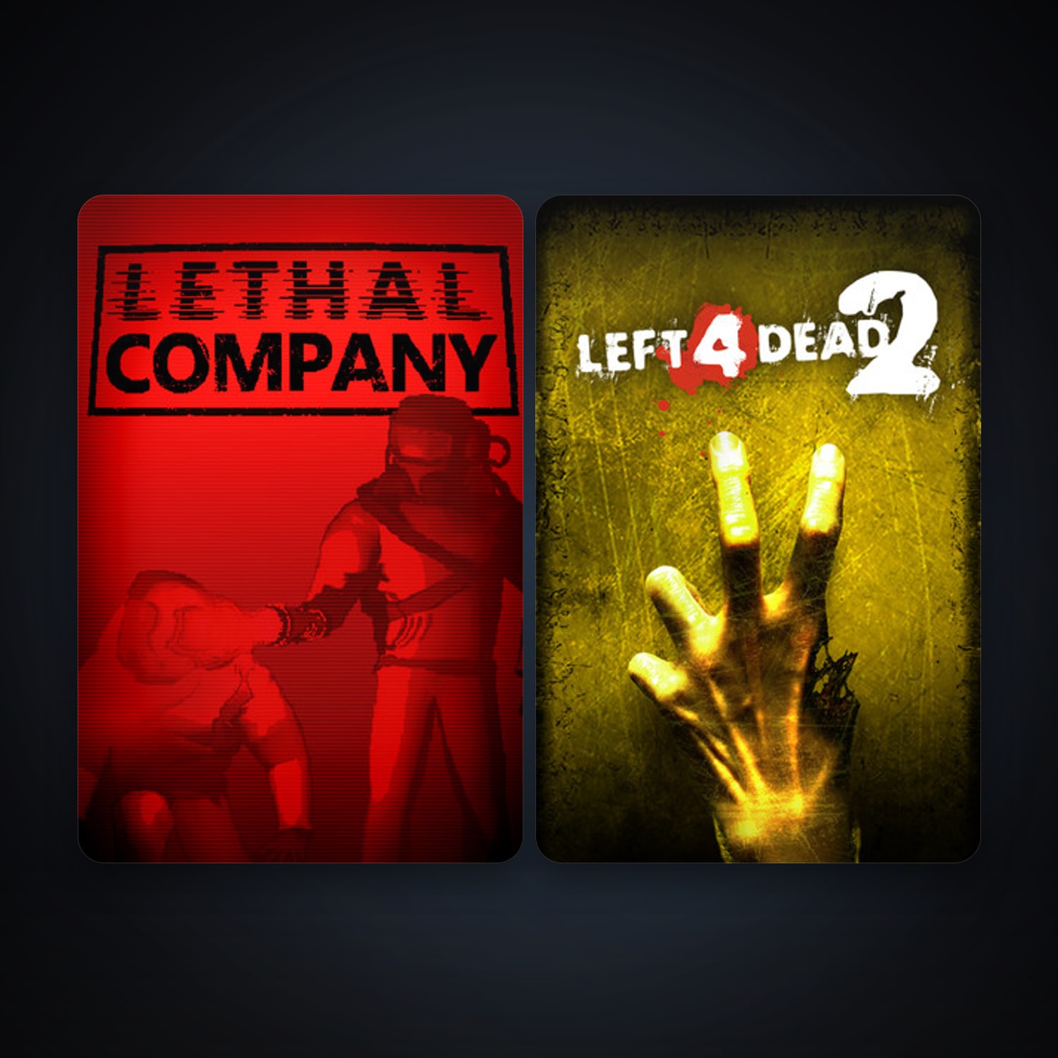 Left 4 Dead 2 + Lethal Company, 2 games, clean — HabibiAccounts