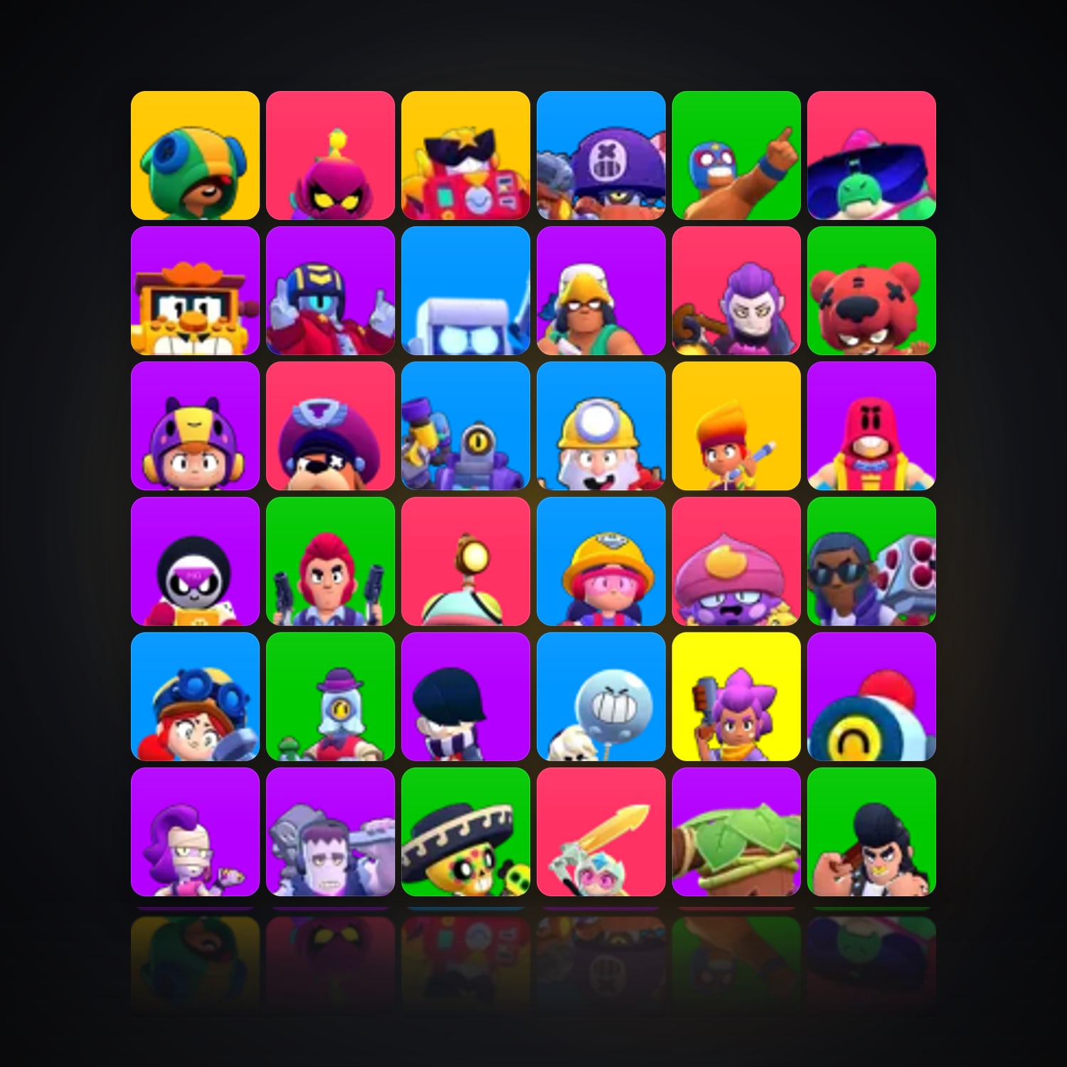 51 Brawlers | 5K Trophies — HabibiAccounts