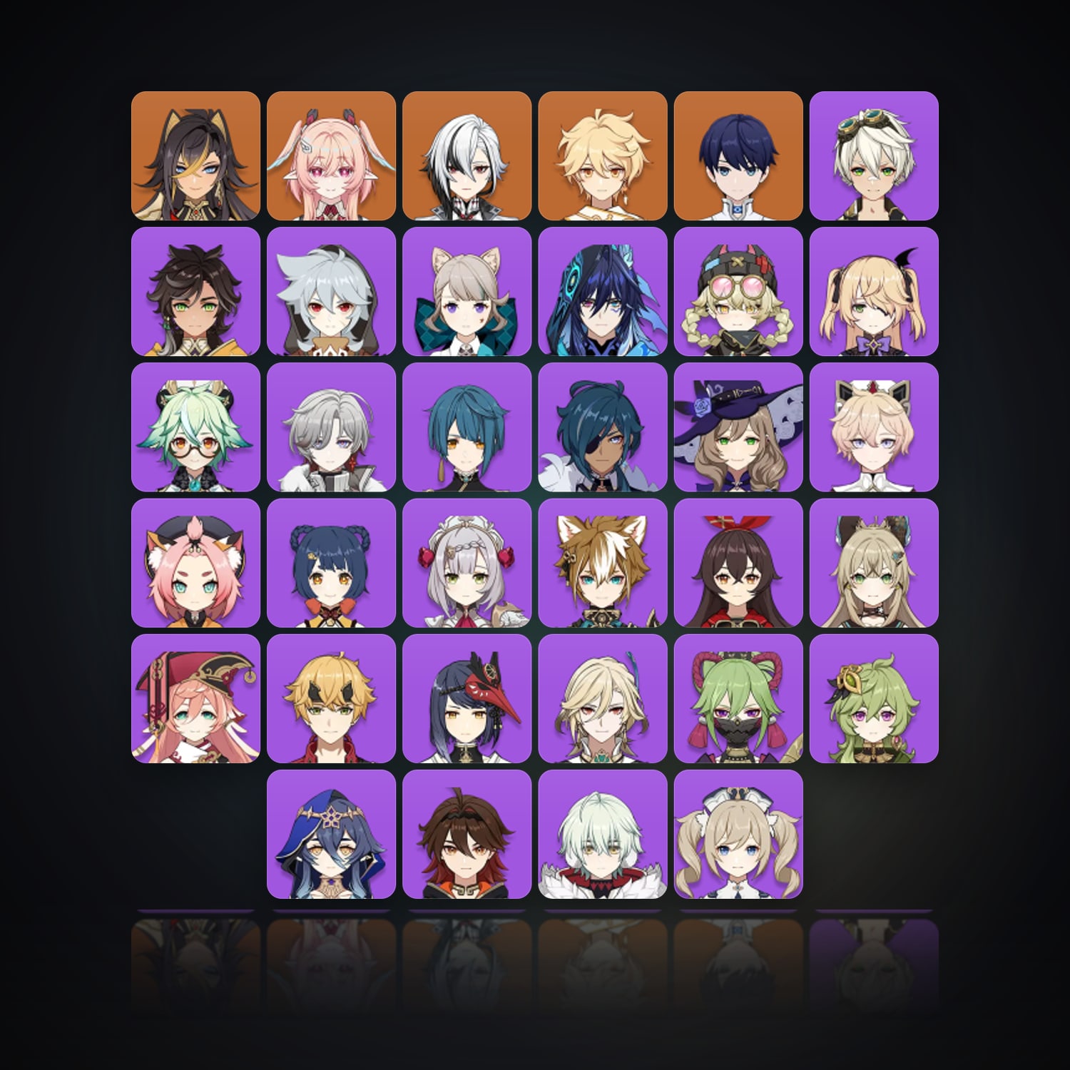 Genshin Impact | AR 45 | 34 Chars | 3× 5★ — HabibiAccounts