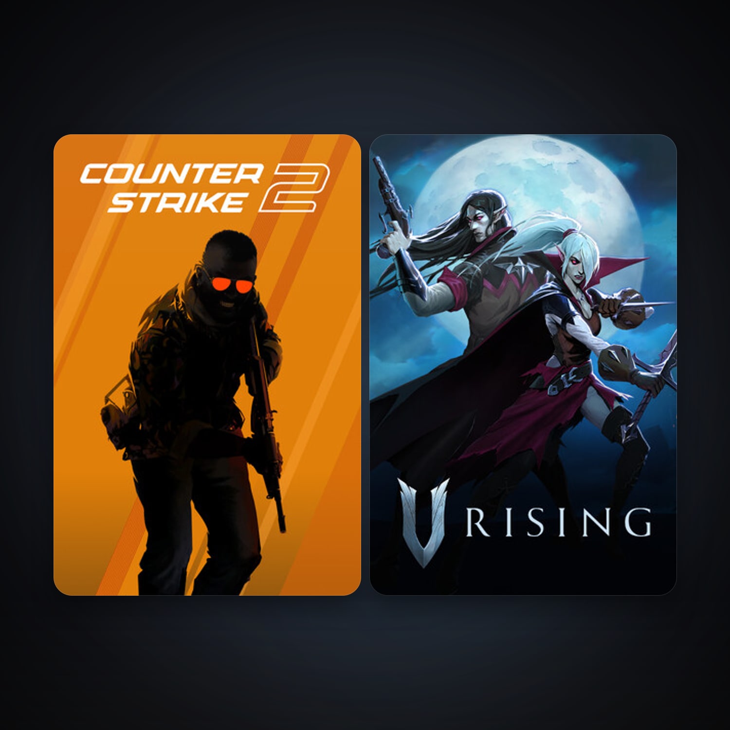 CS2 Prime + V Rising, 3 games, clean — HabibiAccounts