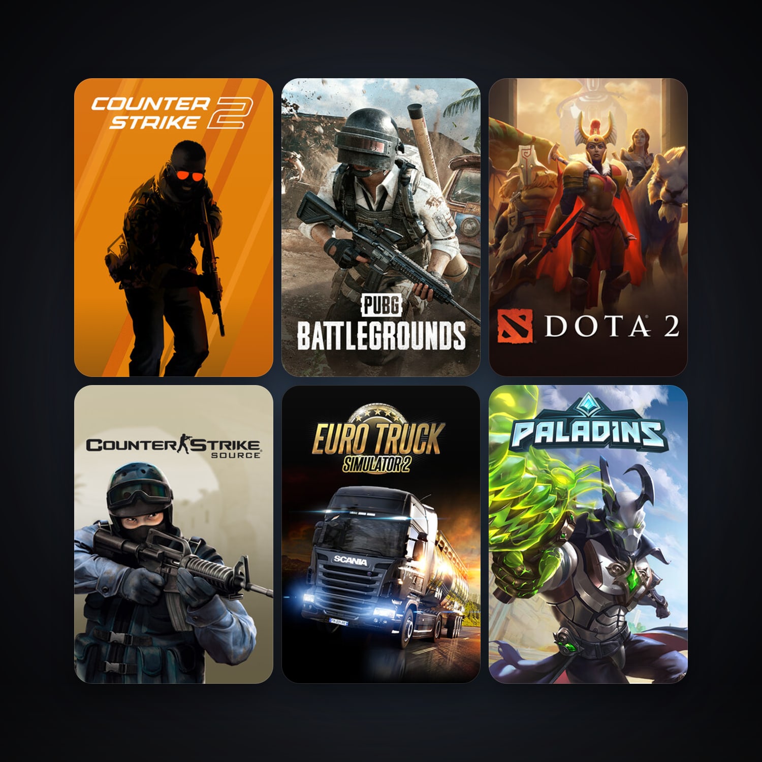 Counter-Strike: Source + Day of Defeat: Source, 95 games, Steam 13, clean — HabibiAccounts