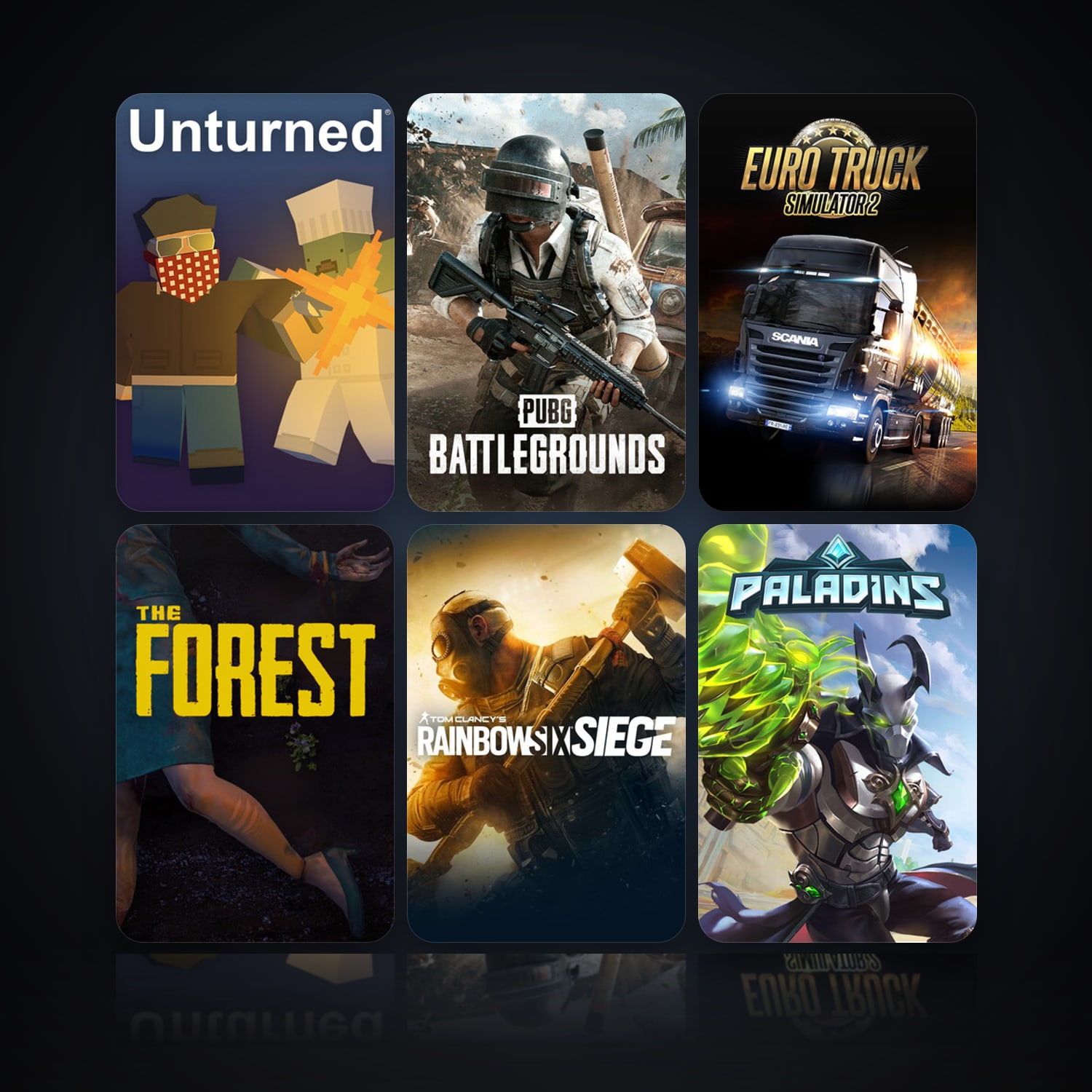 Unturned & PUBG: BATTLEGROUNDS | 17 Games | Clean — HabibiAccounts