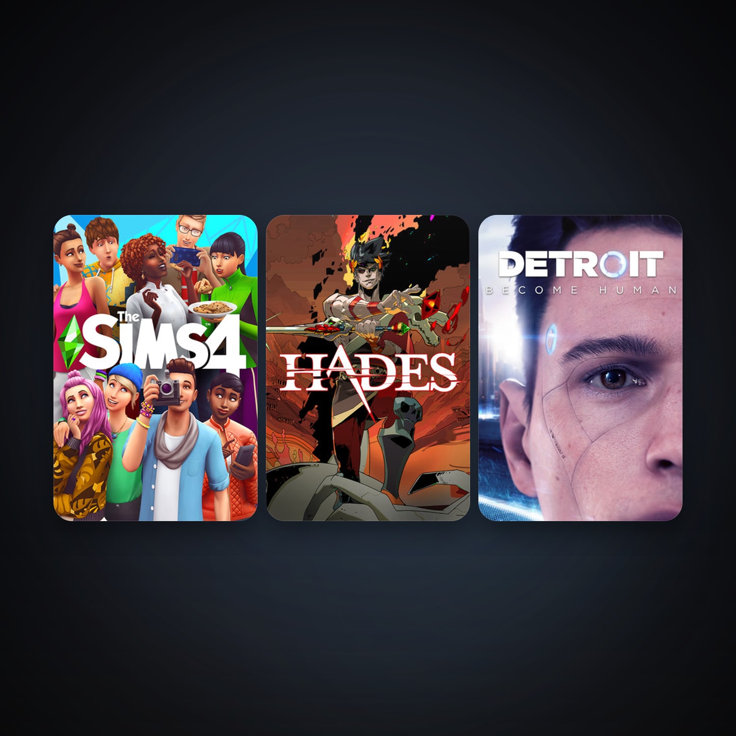 Hades + Detroit: Become Human, 3 games, clean — HabibiAccounts