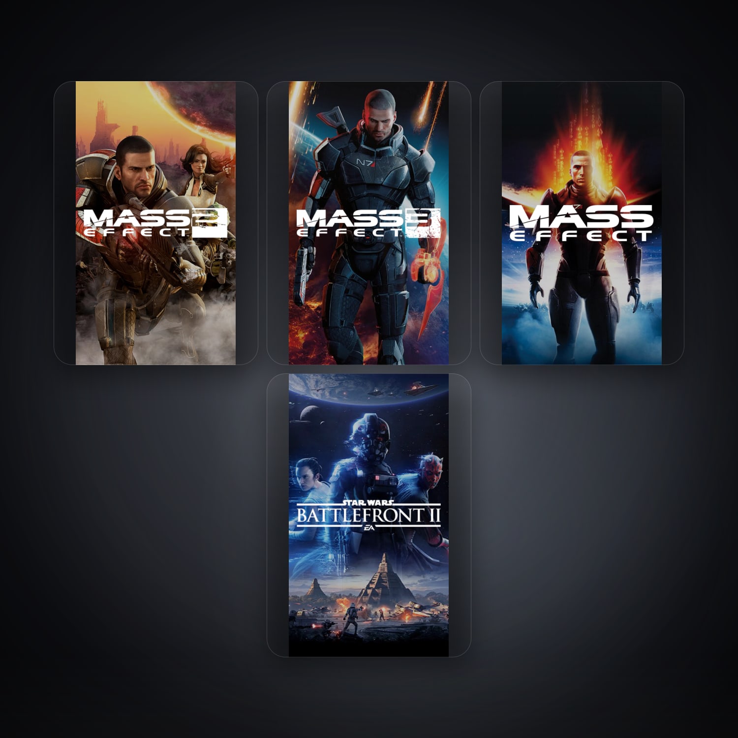 EA account — Mass Effect 2 (2010) + Mass Effect 3 (2012) — GB — 4 games — HabibiAccounts