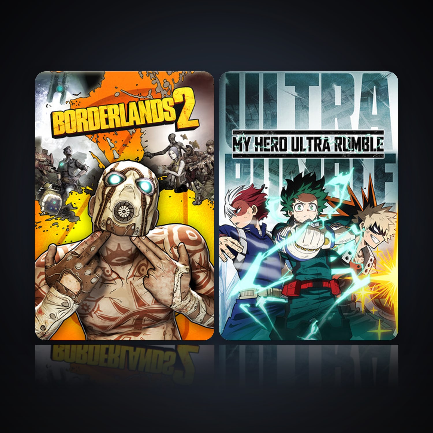 Borderlands 2 & MY HERO ULTRA RUMBLE — HabibiAccounts