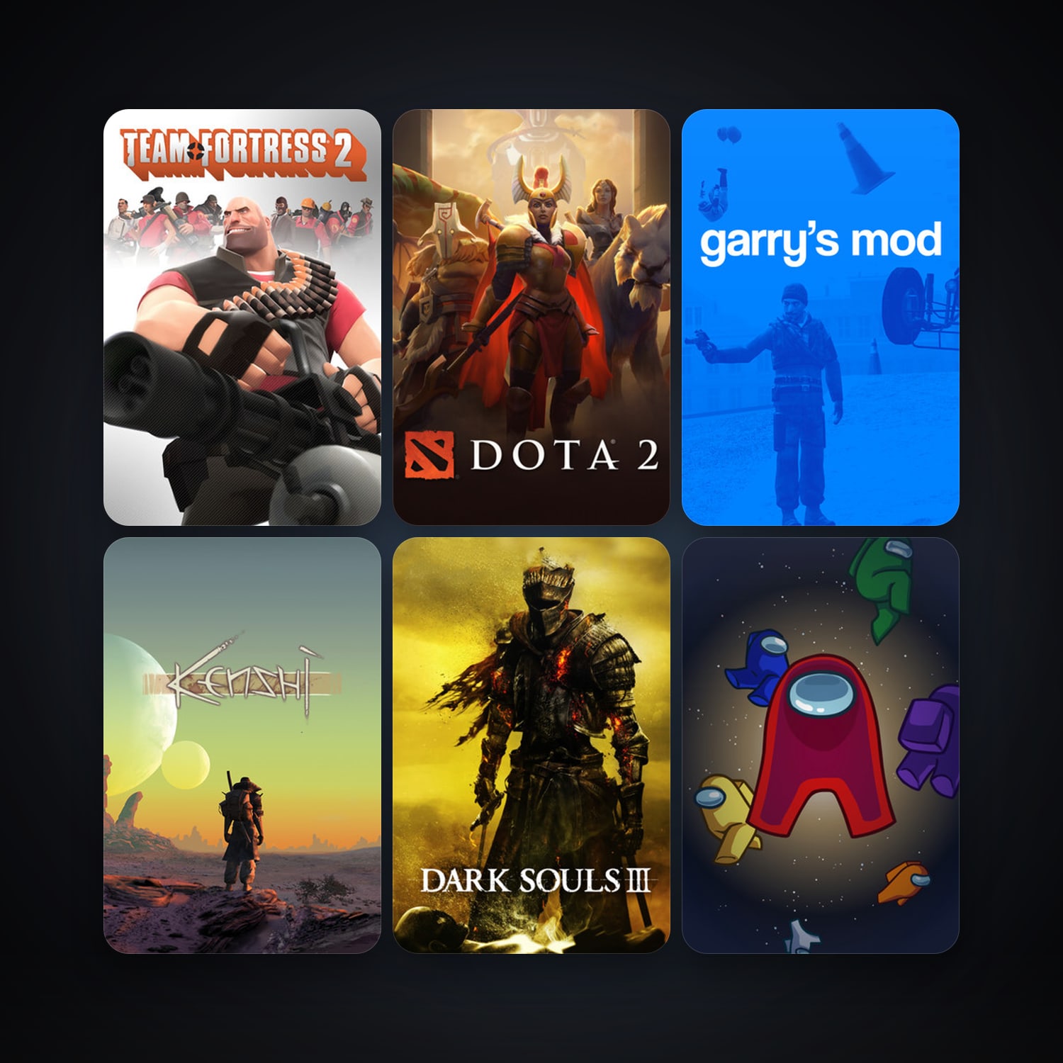 Half-Life + Half-Life 2, 104 games, clean — HabibiAccounts