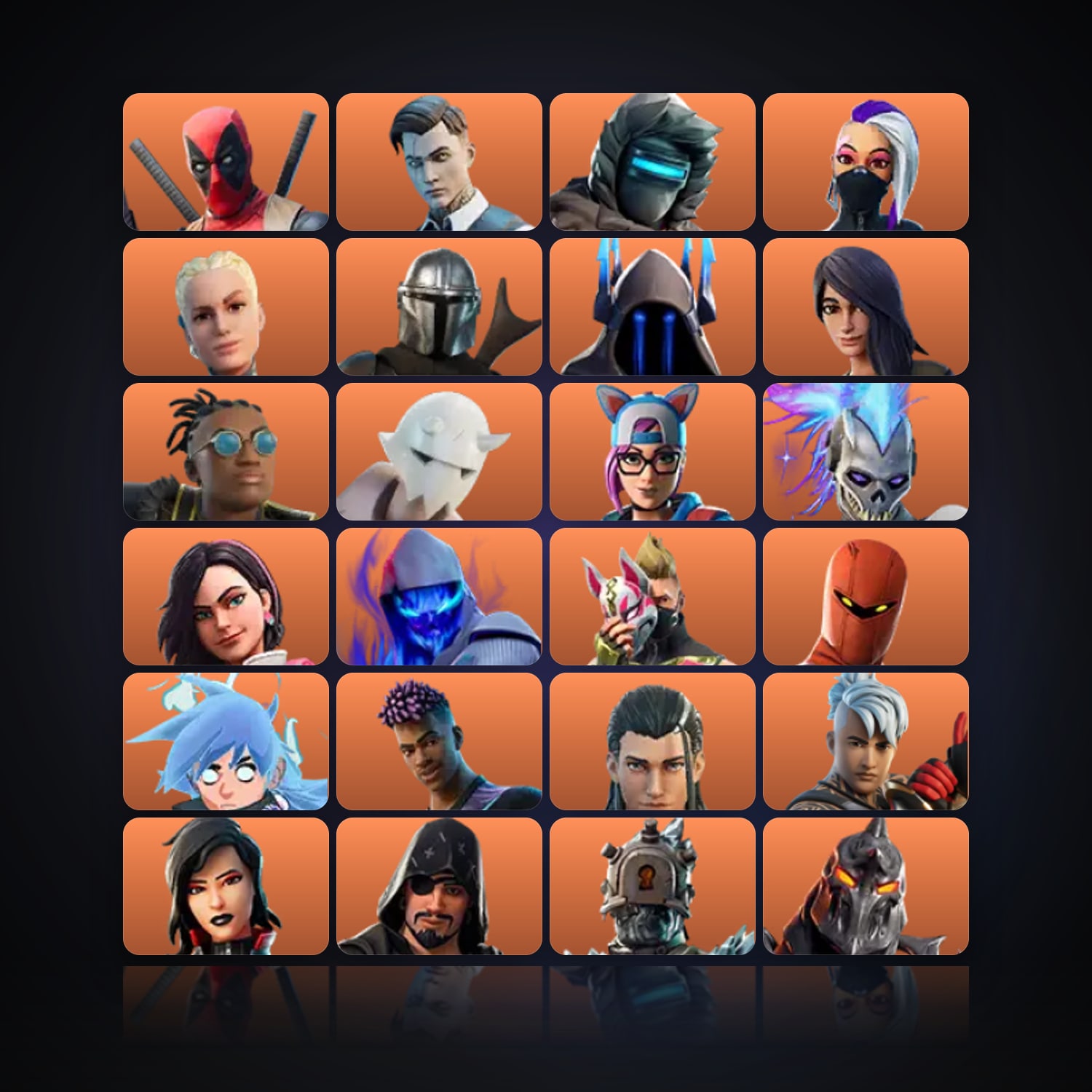 Fortnite | 111 Skins | 1.3K V-Bucks | Level 2145 | 342 Wins — HabibiAccounts
