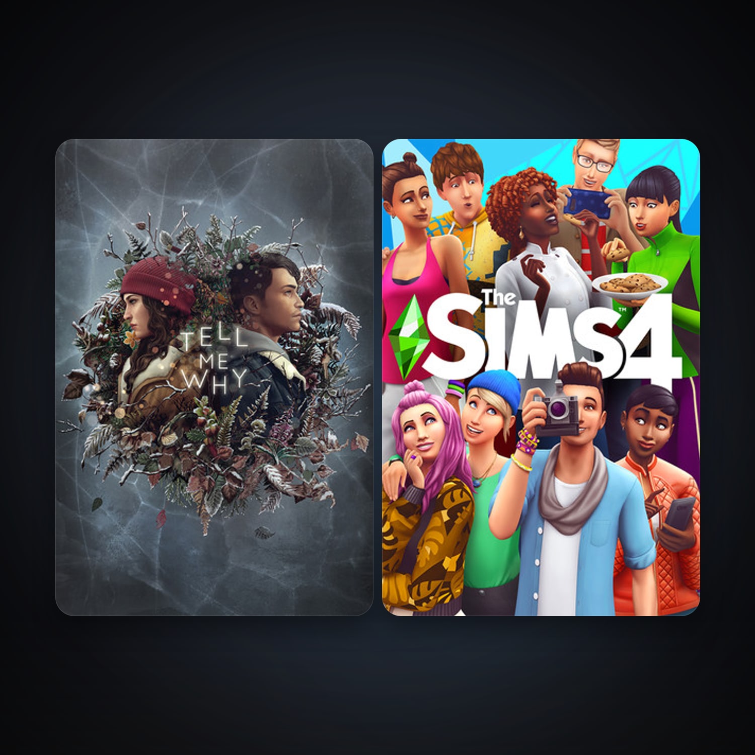 Tell Me Why + The Sims 4, 5 games, clean — HabibiAccounts