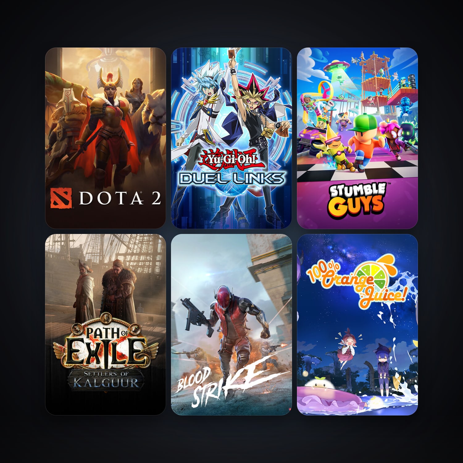 Dota 2 + Path of Exile, 13 games, clean — HabibiAccounts