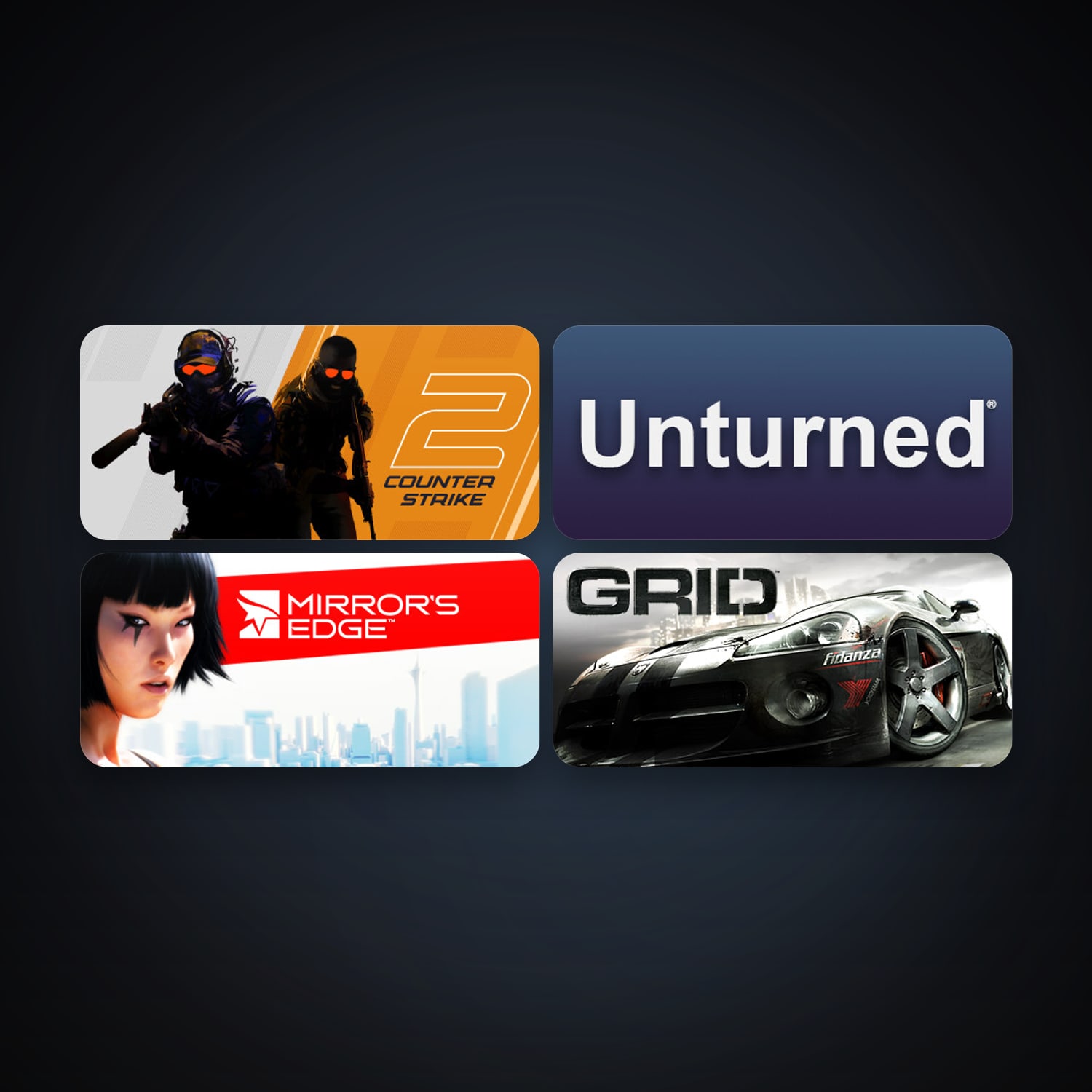 CS2 Prime + GRID (2008), 6 games, clean — HabibiAccounts
