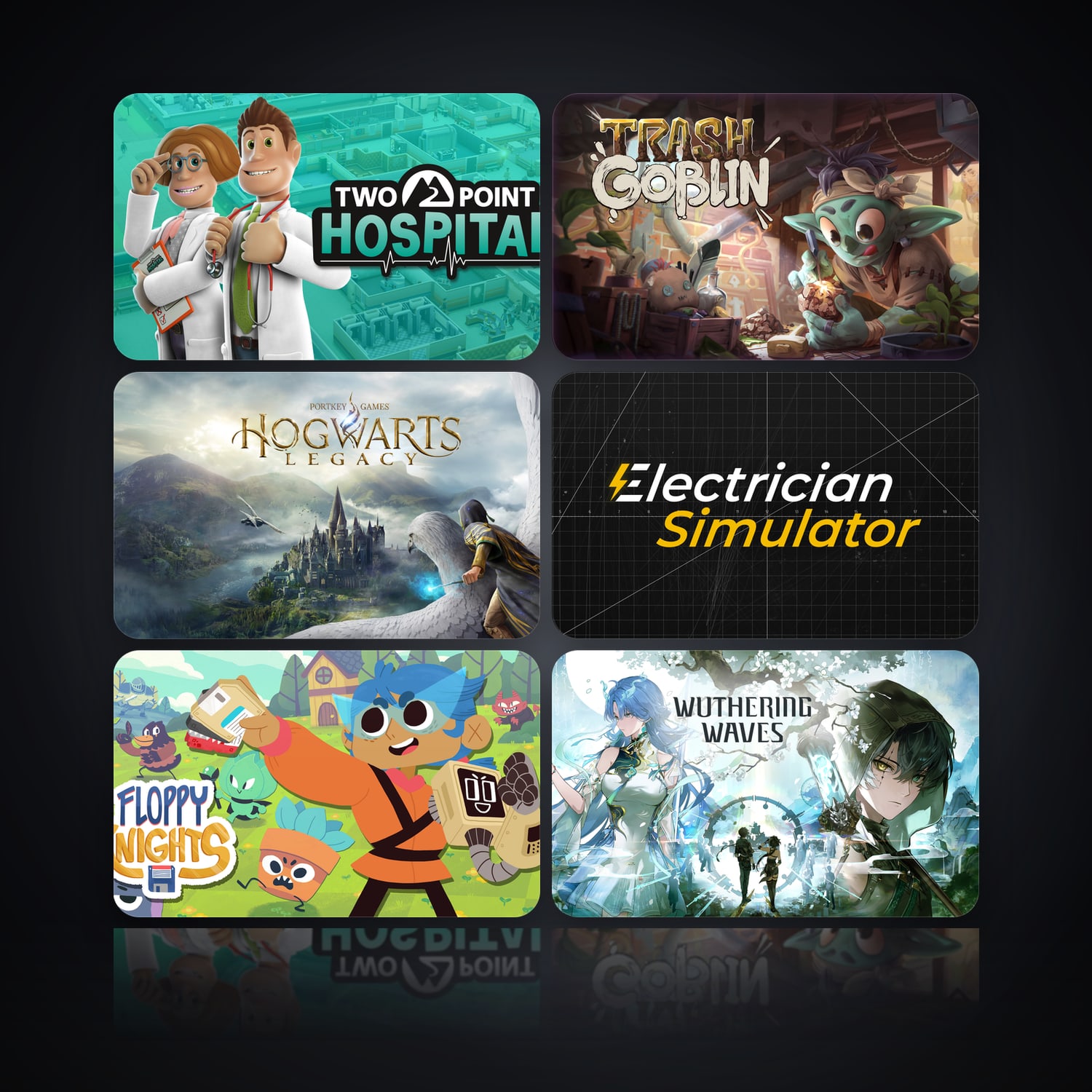 Two Point Hospital & Trash Goblin | 8 Games — HabibiAccounts