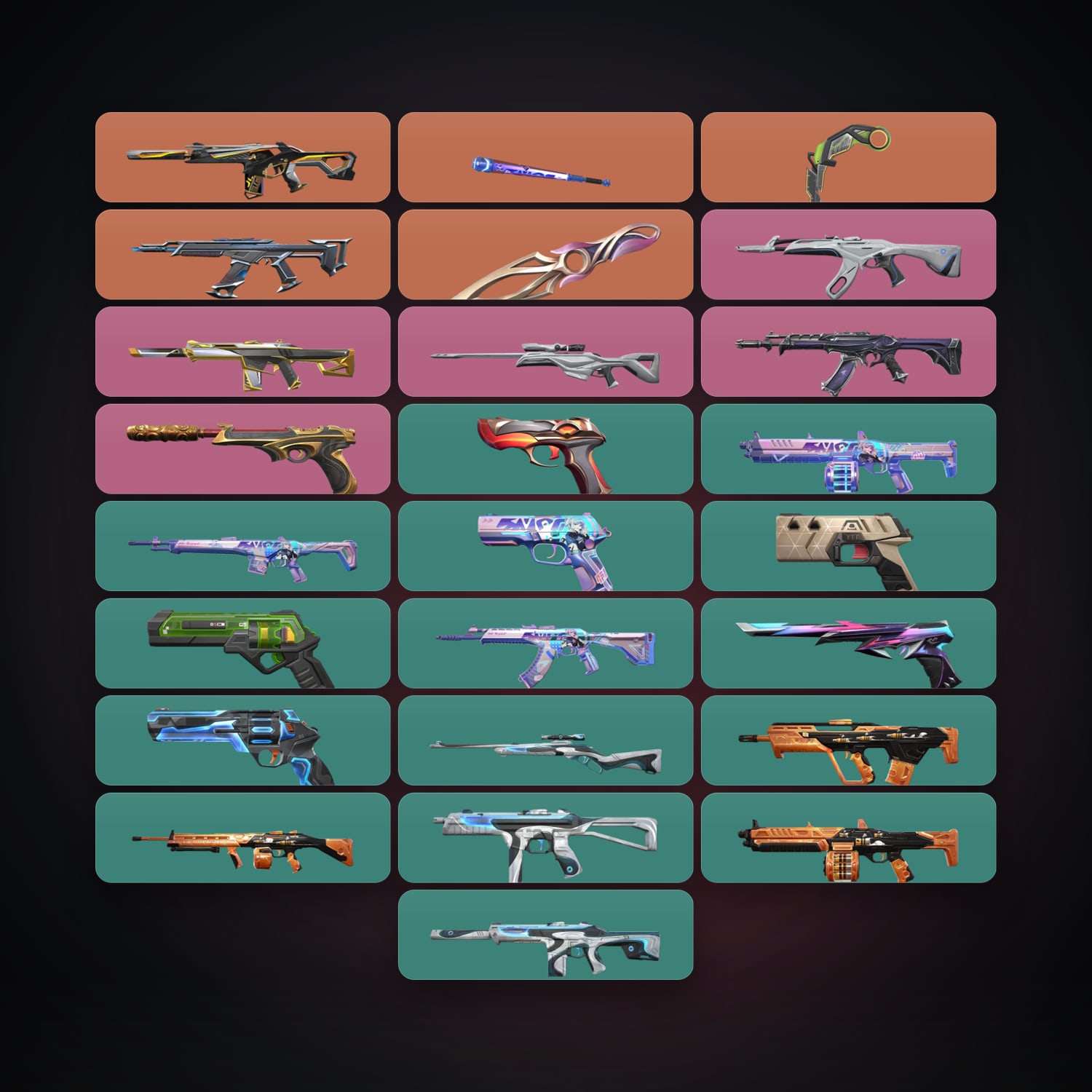 EU Silver 3 locker — 3 knives, 27 skins, lvl 151 — HabibiAccounts