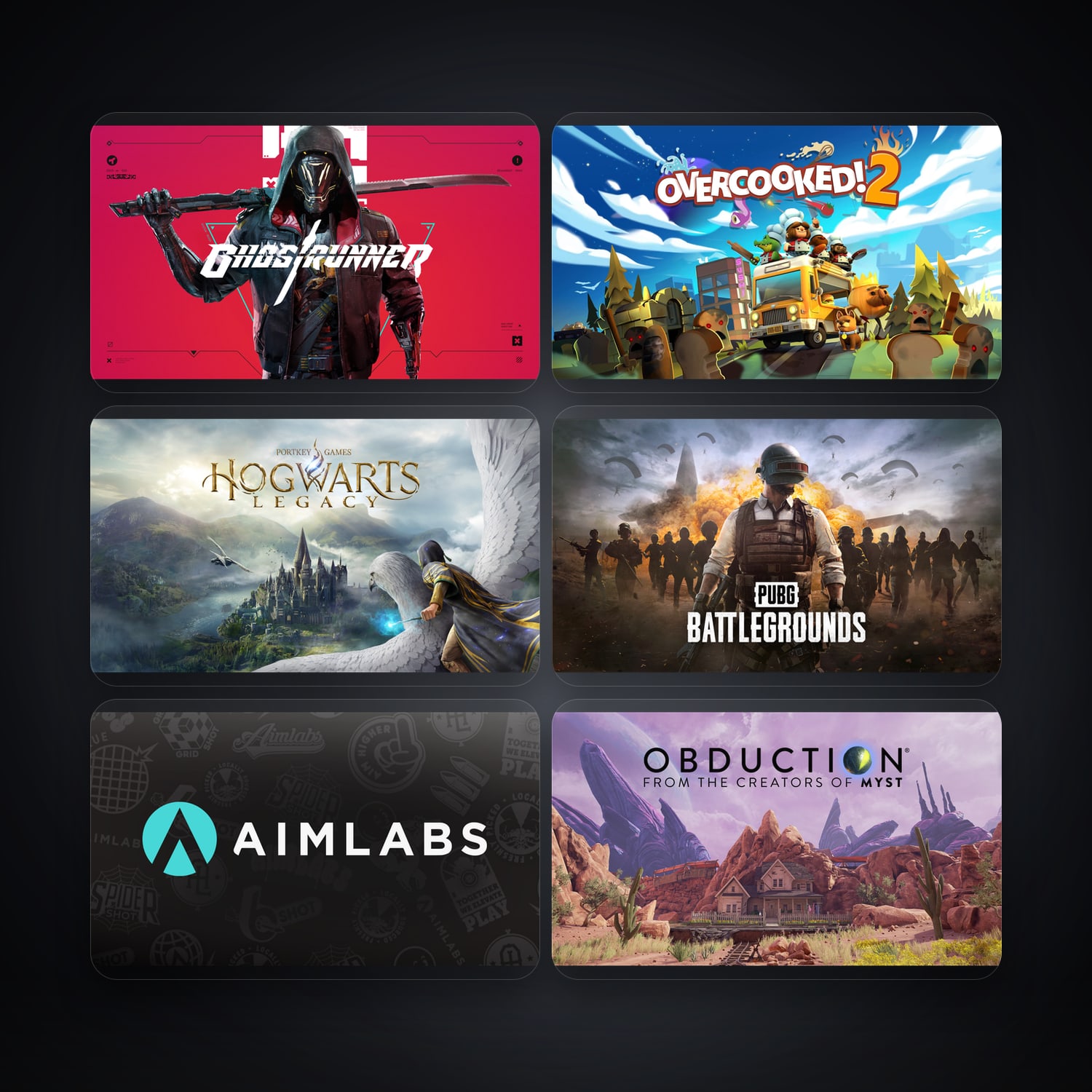 Ghostrunner & Overcooked! 2 | 13 Games — HabibiAccounts