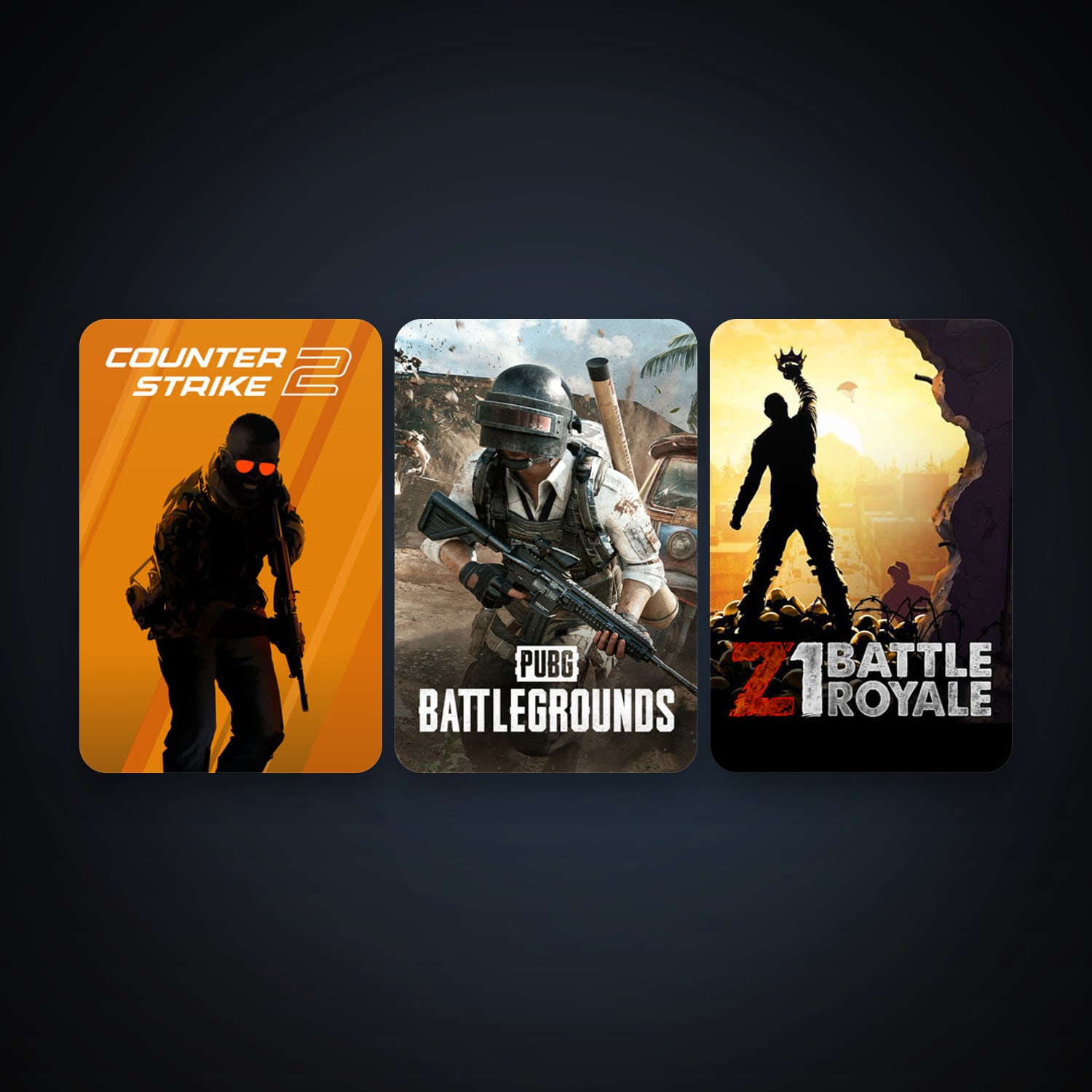 CS2 Prime + Z1 Battle Royale, 7 games, clean — HabibiAccounts