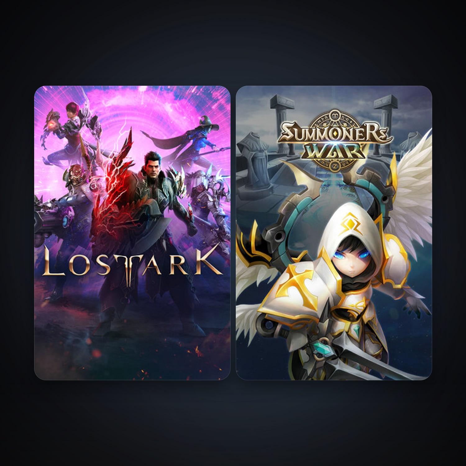 Steam account: Lost Ark + Summoners War, 2 games, clean — HabibiAccounts