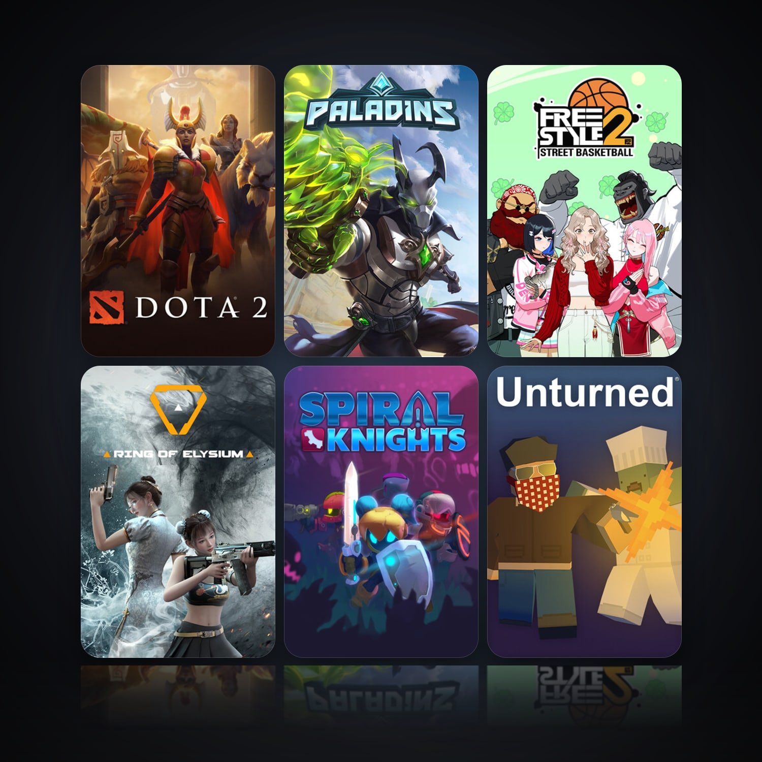 Dota 2 & Paladins | 19 Games | Clean — HabibiAccounts