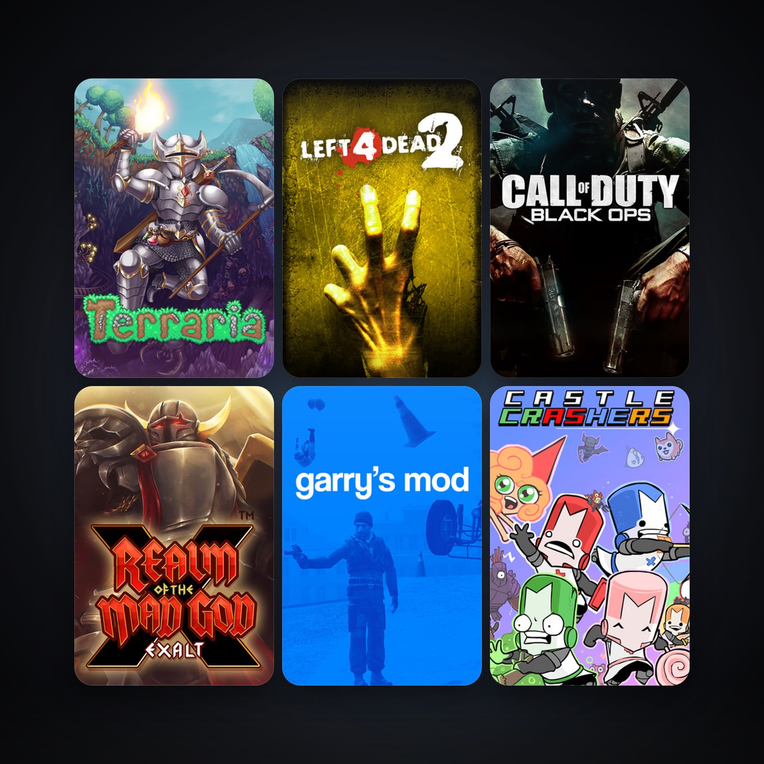Left 4 Dead 2 + Garry's Mod, 9 games, clean — HabibiAccounts