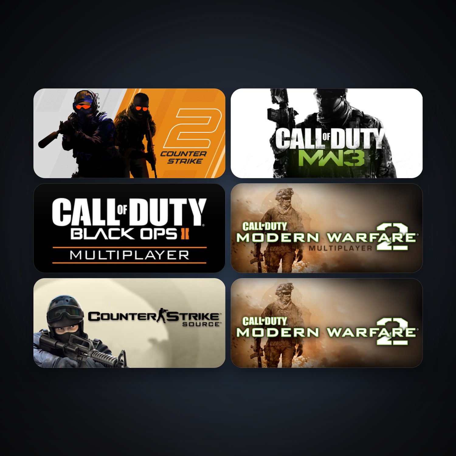 CS2 Prime & Call of Duty: Modern Warfare 3 - Multiplayer | 18 Games | Has VAC — HabibiAccounts