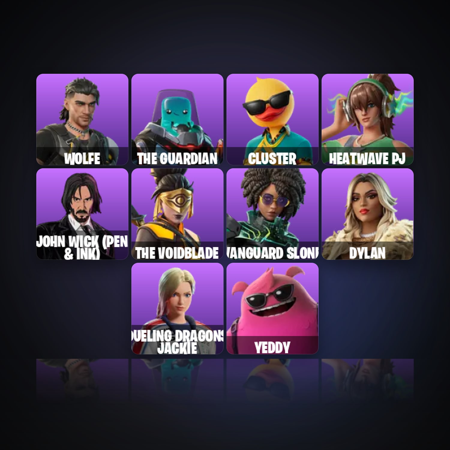 Fortnite | 12 Skins | 600 V-Bucks | Level 662 | 184 Wins — HabibiAccounts