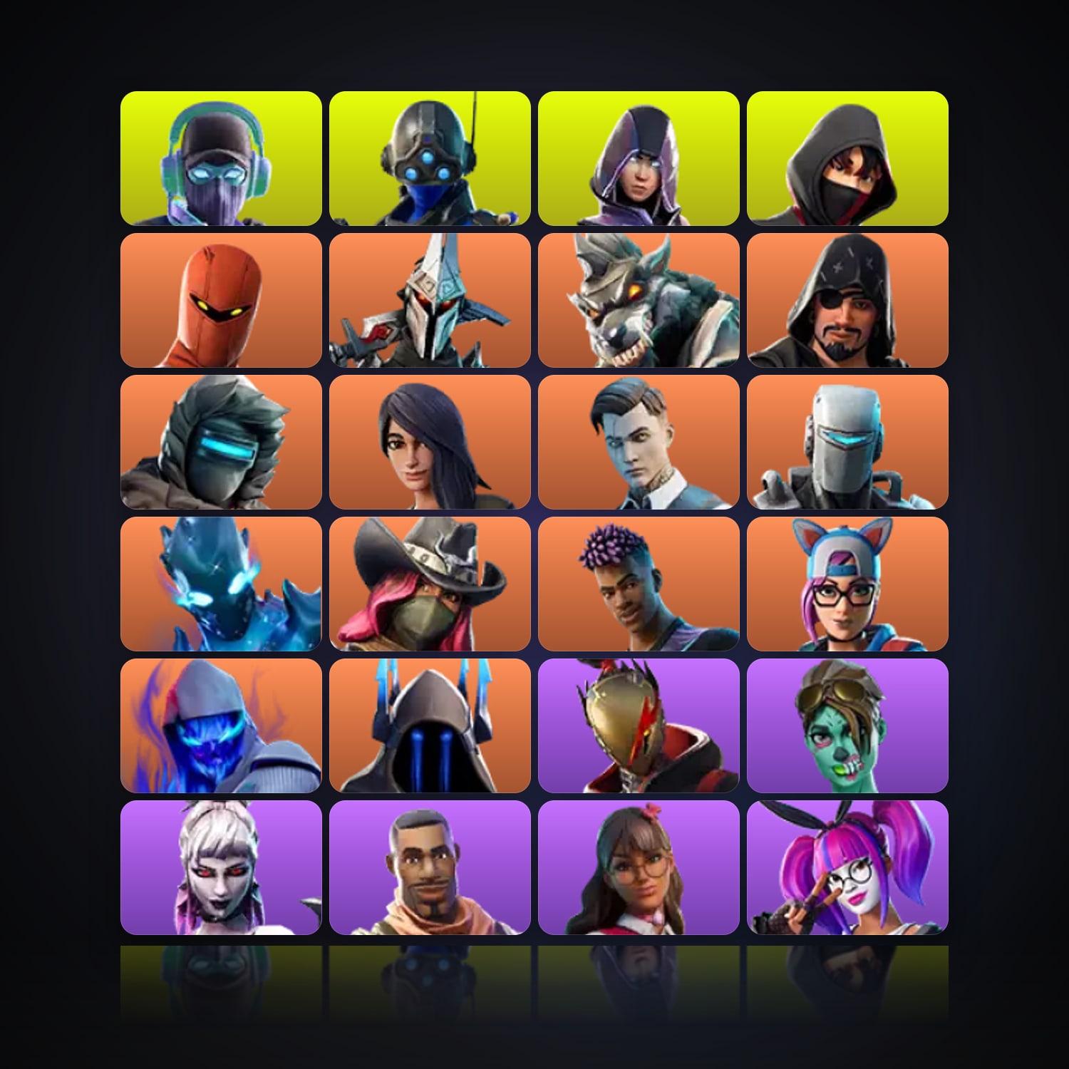 Fortnite | 78 Skins | 200 V-Bucks | Level 1592 | 121 Wins — HabibiAccounts