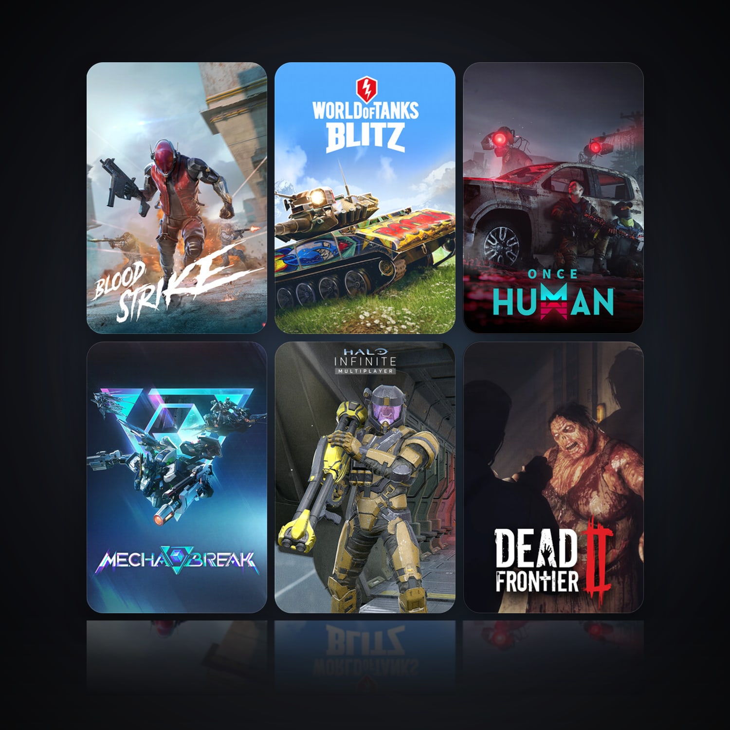 Blood Strike & World of Tanks Blitz | 12 Games | Clean — HabibiAccounts