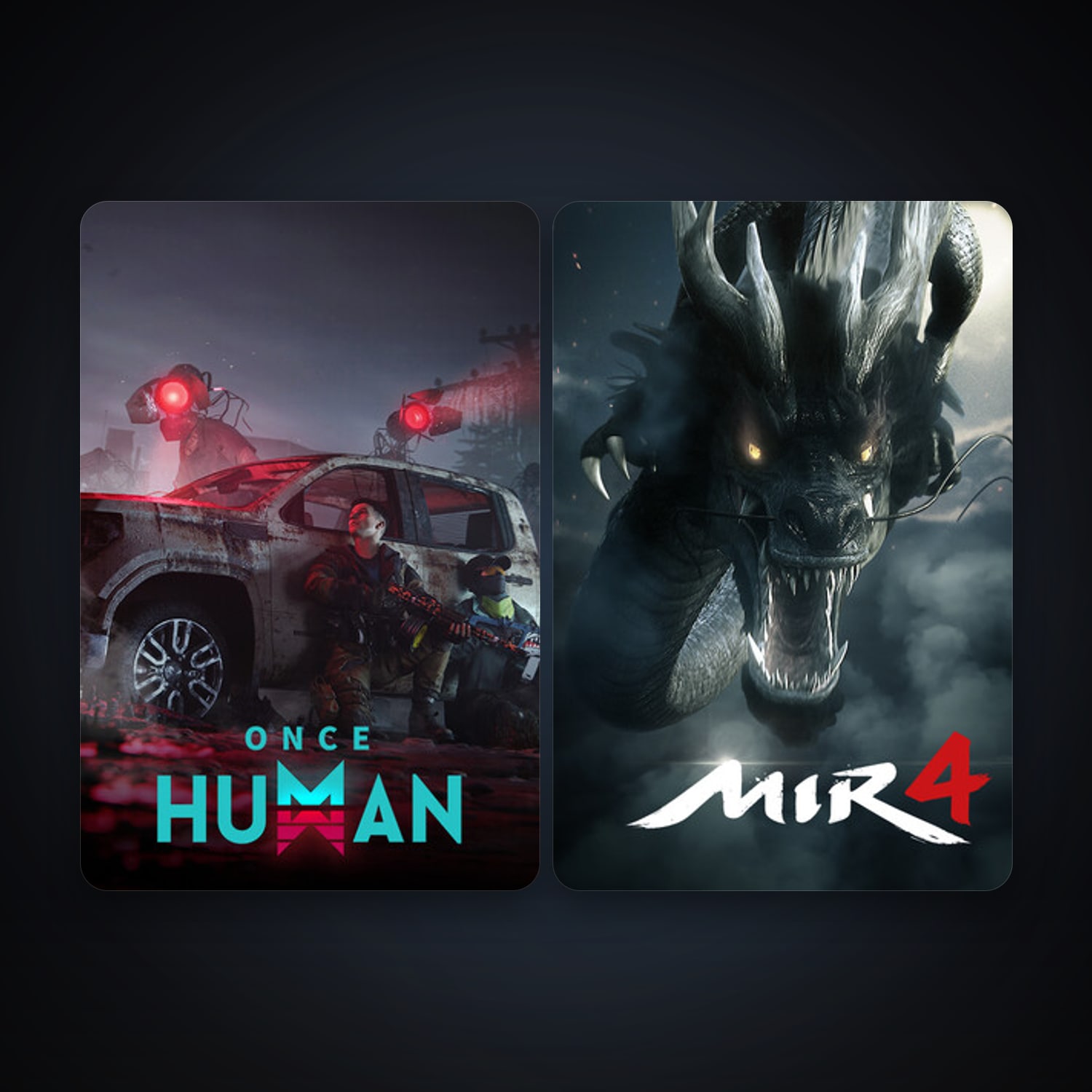 Once Human & MIR4 — HabibiAccounts