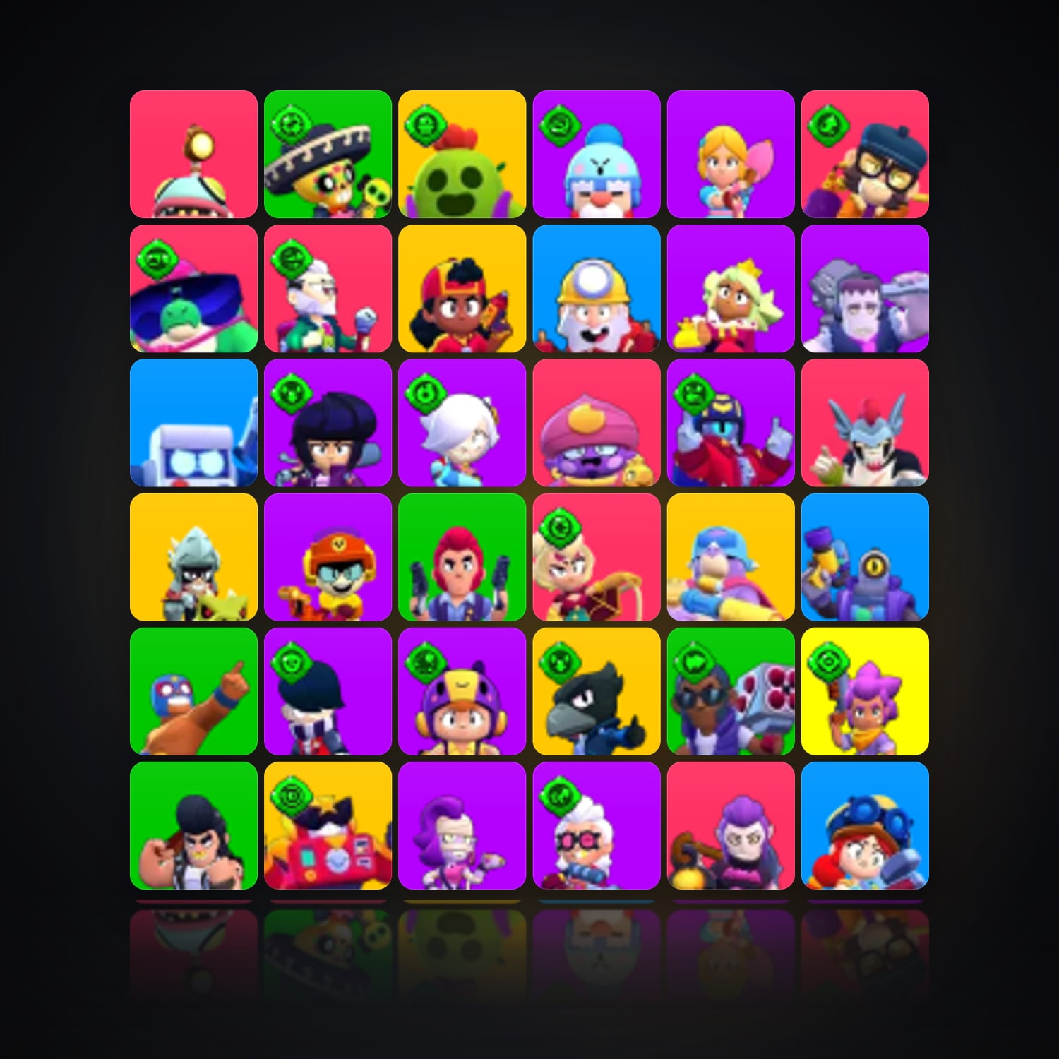 102 Brawlers | 34.7K Trophies — HabibiAccounts