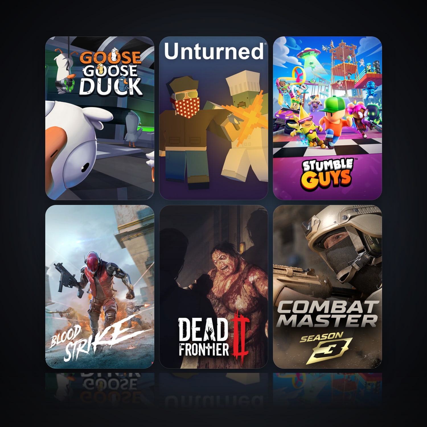 Goose Goose Duck & Unturned | 11 Games | Clean — HabibiAccounts